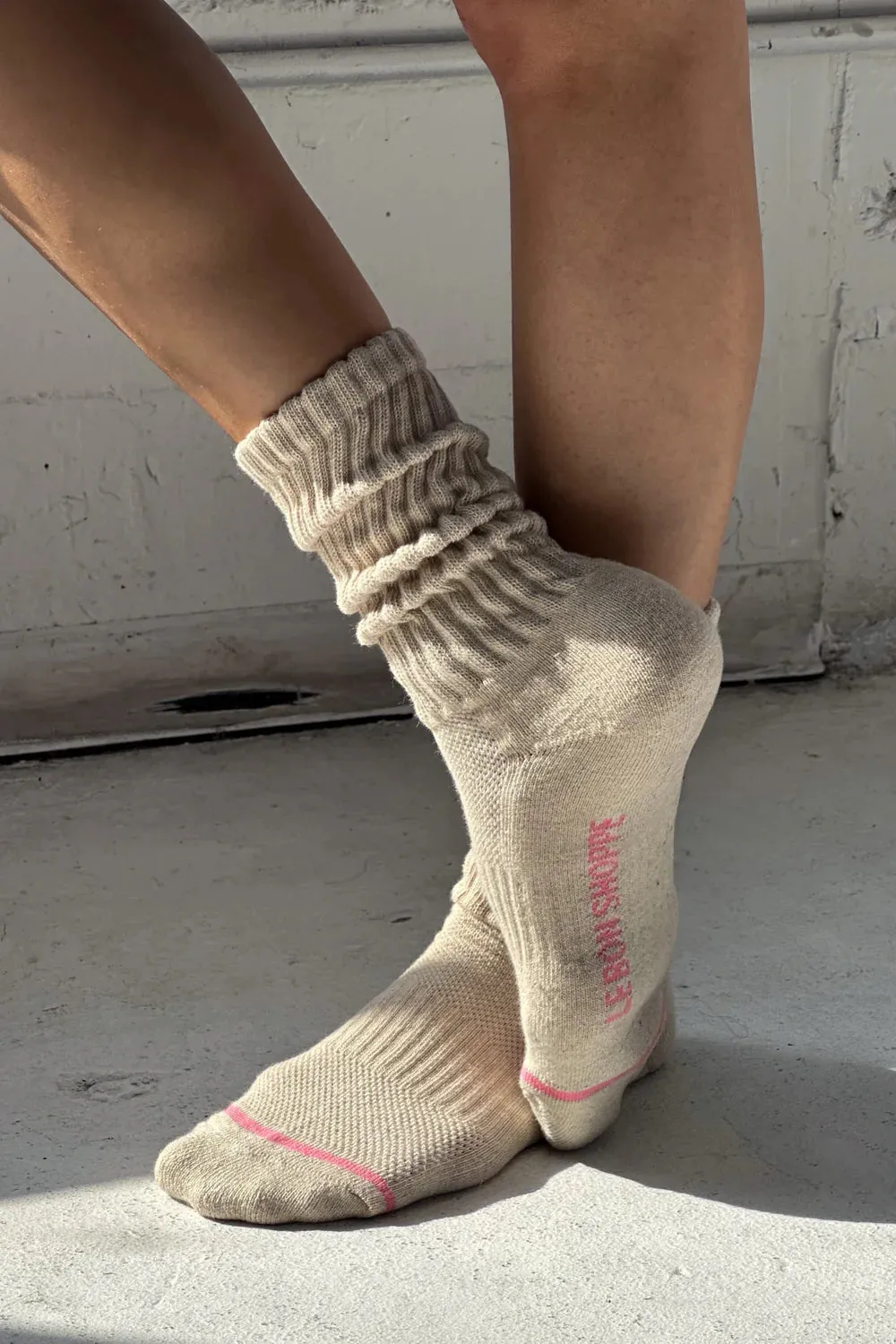 Le Bon Shoppe | Ballet Socks - Oatmeal sold by Fort