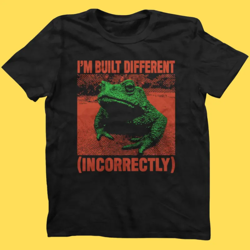 'I'm Built Different' Shirt sold by Wicked Clothes