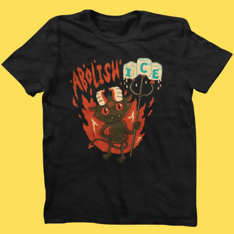 'Abolish ICE' Shirt sold by Wicked Clothes