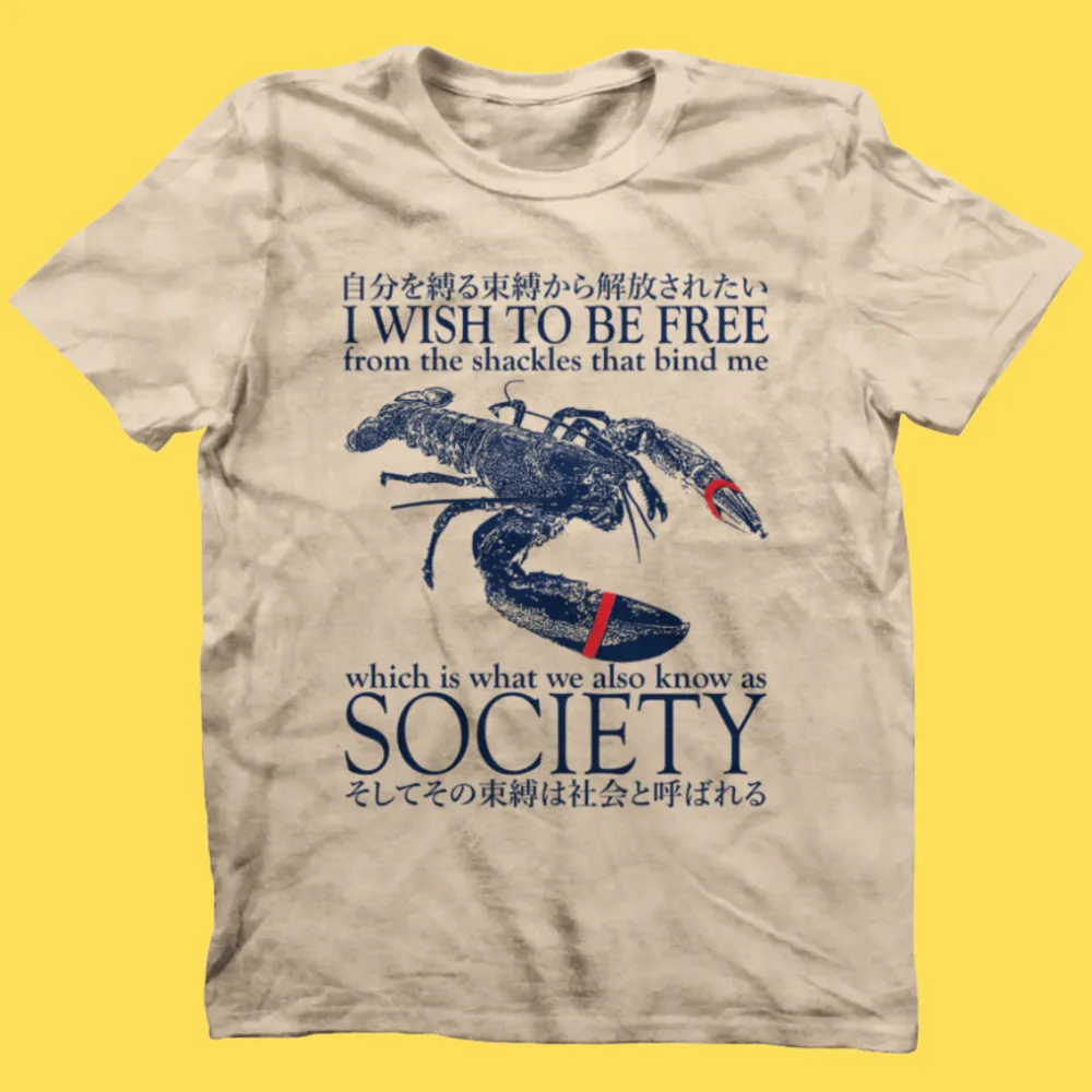 'Shackles of Society' Shirt sold by Wicked Clothes