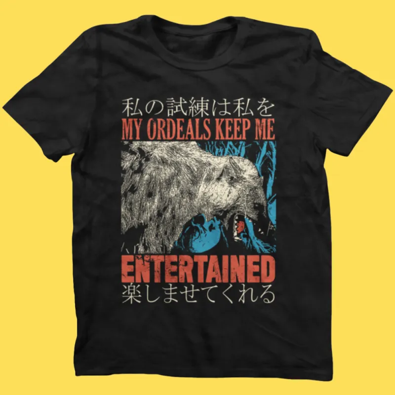 'Keep Me Entertained' Shirt sold by Wicked Clothes