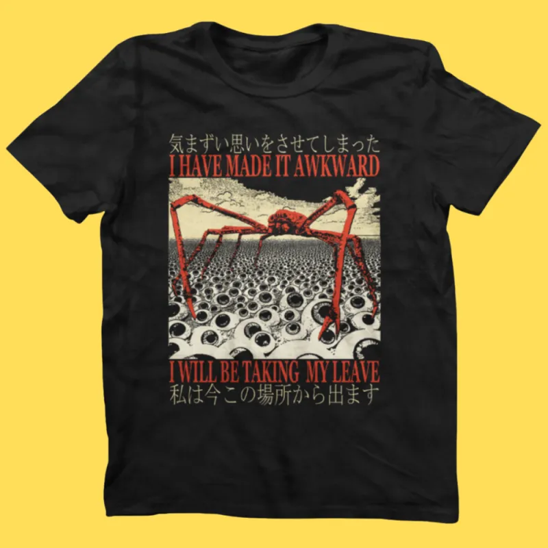 'Taking My Leave' Shirt sold by Wicked Clothes