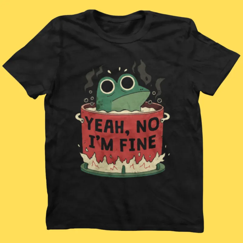 'Yeah, No' Shirt made by Wicked Clothes