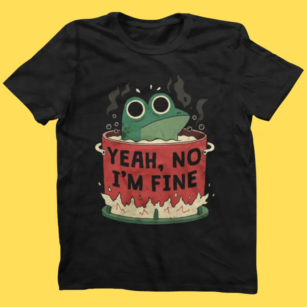 'Yeah, No' Shirt sold by Wicked Clothes