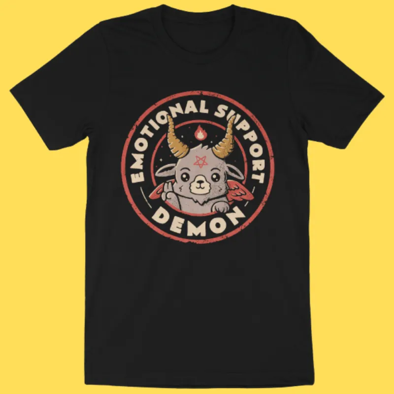 'Emotional Support Demon' Shirt sold by Wicked Clothes