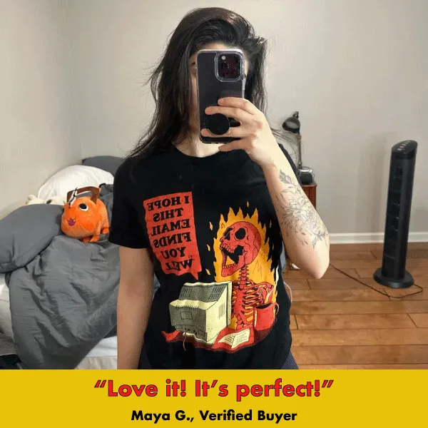 'You've Got Mail' Shirt sold by Wicked Clothes product image thumbnail 4