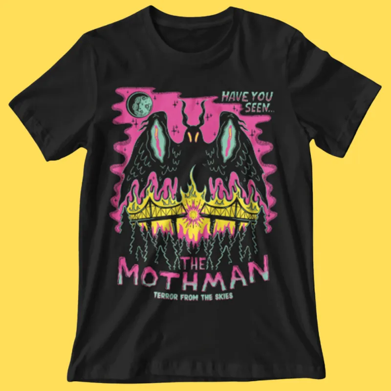 'Mothman' Shirt sold by Wicked Clothes