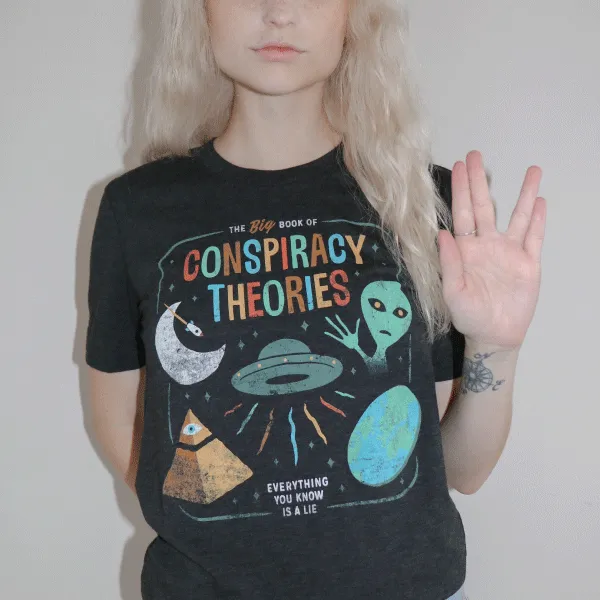 'Conspiracy Theories' Shirt sold by Wicked Clothes product image thumbnail 2
