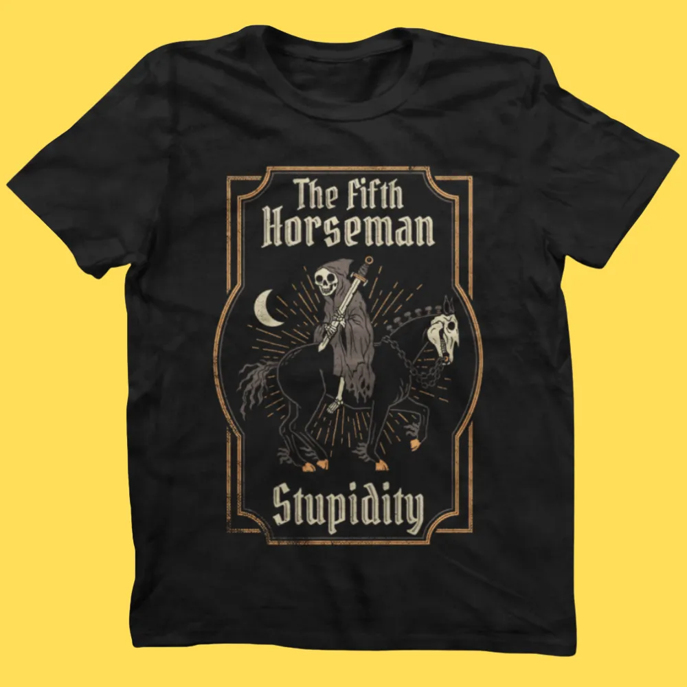 'The Fifth Horseman' Shirt sold by Wicked Clothes