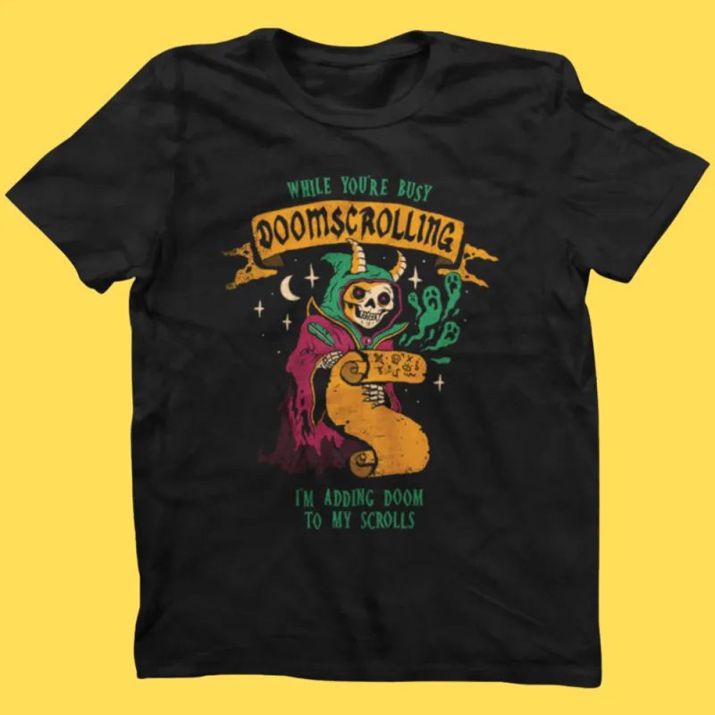 'Doomscrolling' Shirt made by Wicked Clothes