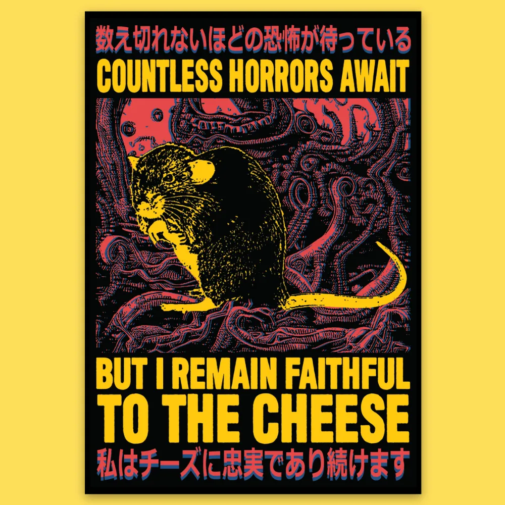 'Countless Horrors' Sticker sold by Wicked Clothes
