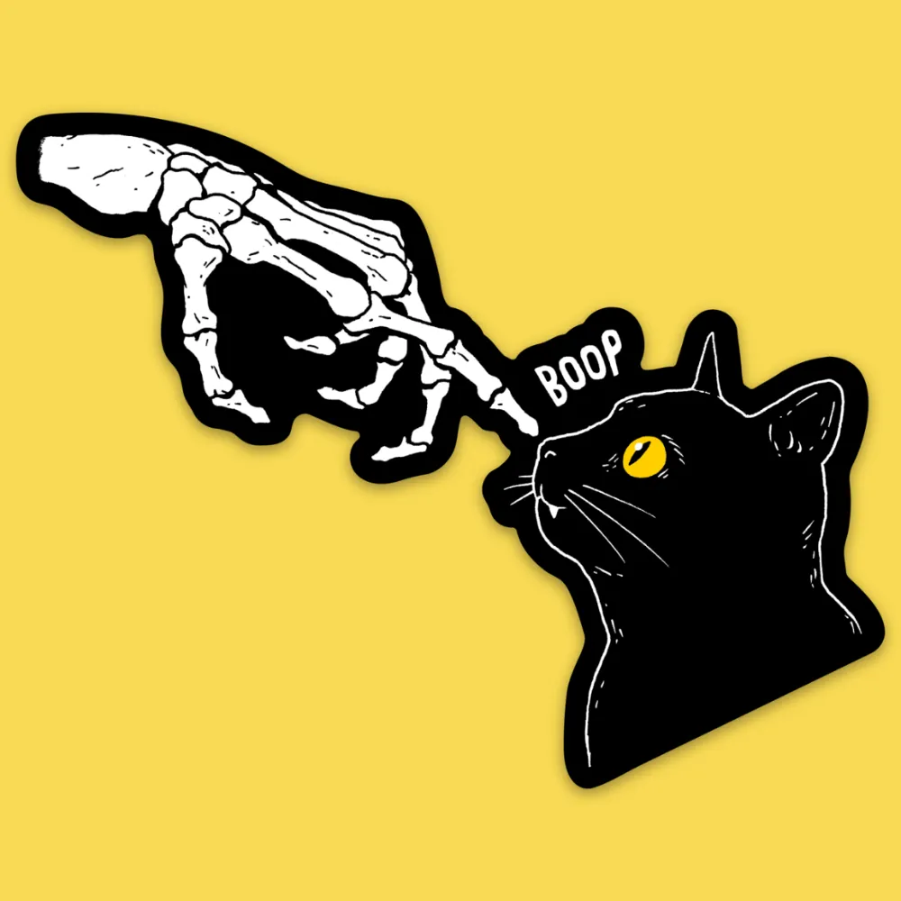 'Spooky Boop' Sticker sold by Wicked Clothes