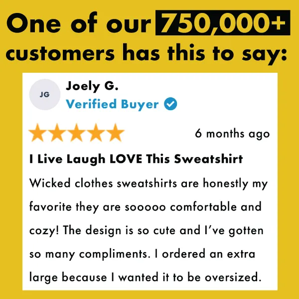 'Live Laugh Love' Sweatshirt sold by Wicked Clothes product image thumbnail 5