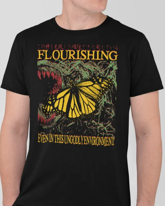 'Flourishing' Shirt made by Wicked Clothes