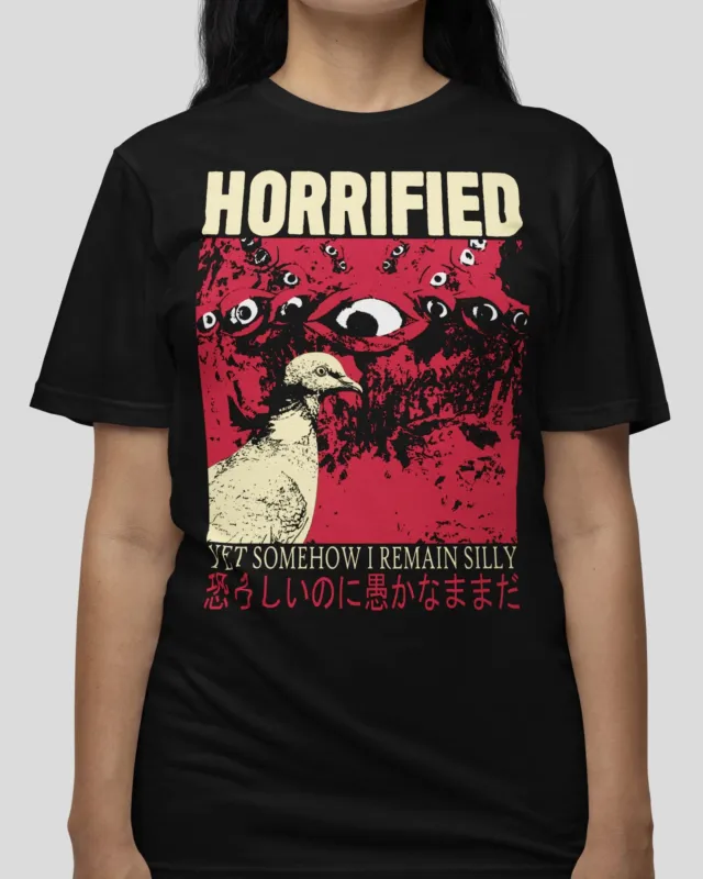 'Horrified' Shirt made by Wicked Clothes