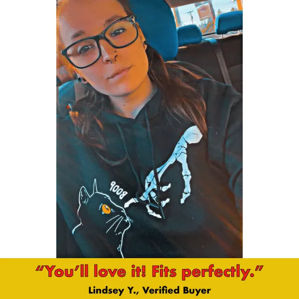 'Spooky Boop' Hoodie sold by Wicked Clothes product image thumbnail 2