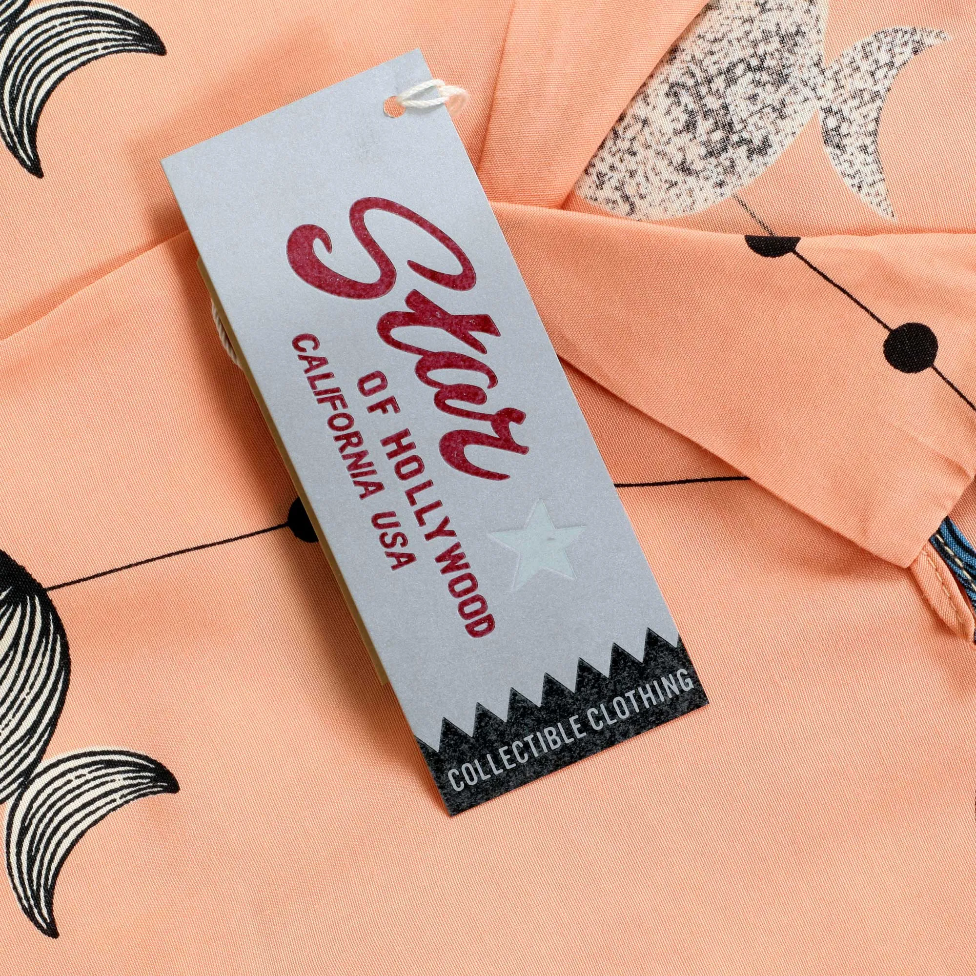 Atomic Fish SH38128 Pink Star of Hollywood Hawaiian Shirt SoH10100 sold by SugarCane Jeans product image thumbnail 3