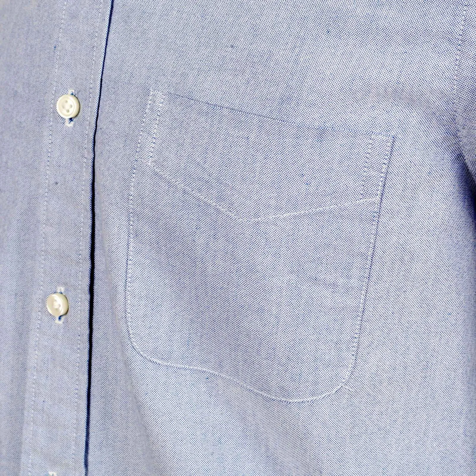 Blue Slim Fit SC25910 Classic Button Down Oxford Shirt CANE4447 sold by SugarCane Jeans product image thumbnail 5