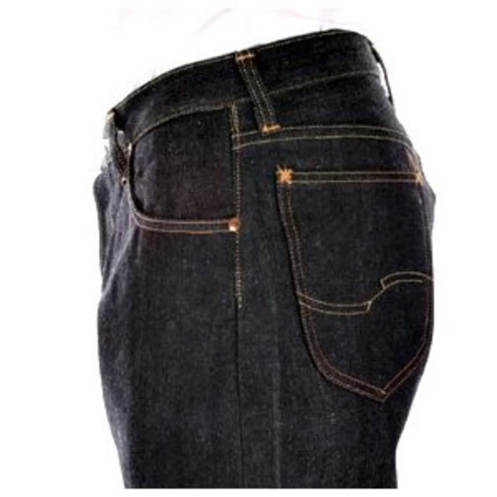 Blue Vintage Cut 1945 SC41945N Non Wash Selvedge Denim Jeans CANE3213 sold by SugarCane Jeans product image thumbnail 3