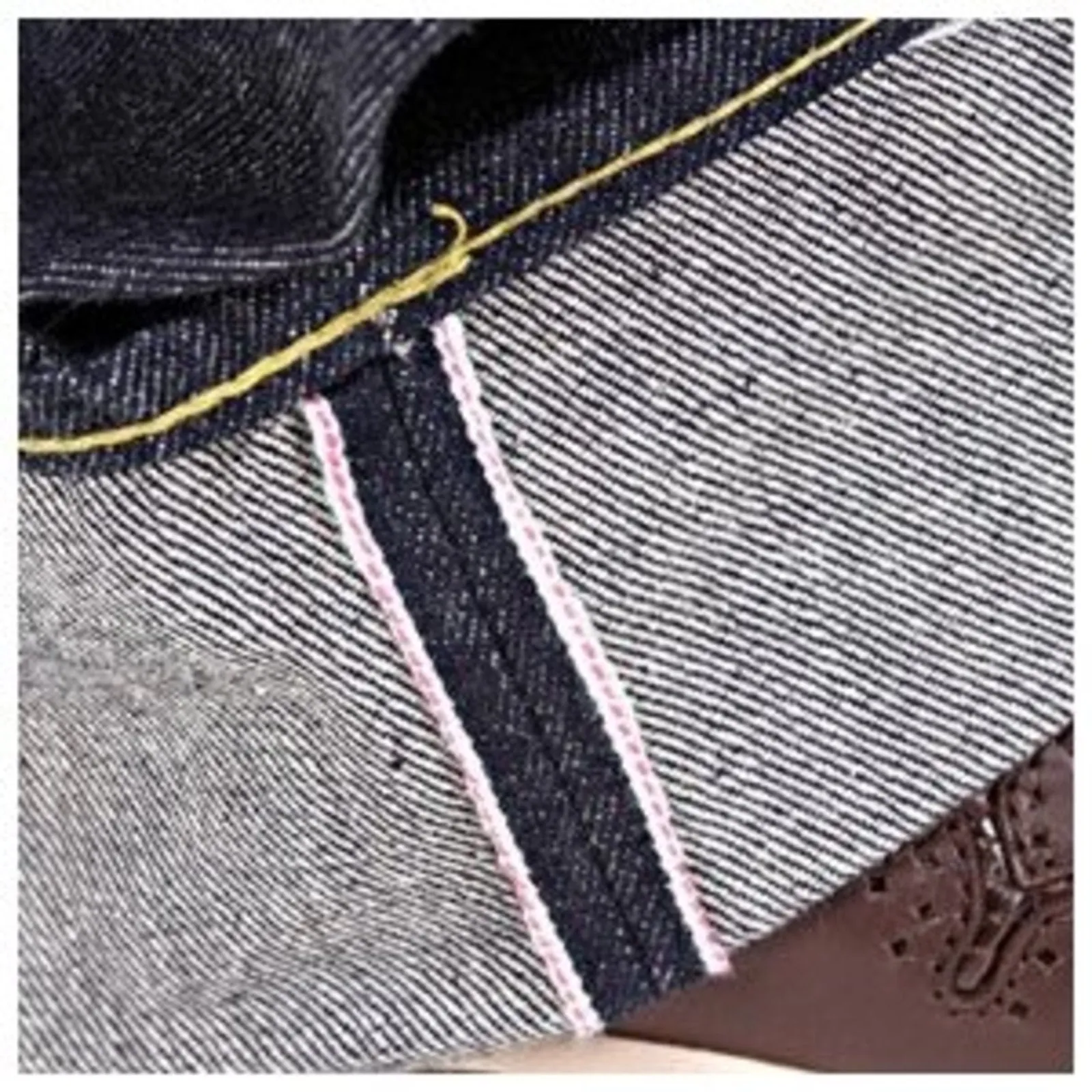 Blue Vintage Cut Non Wash SC41947N Selvedge Denim Jeans CANE3195 sold by SugarCane Jeans product image thumbnail 4