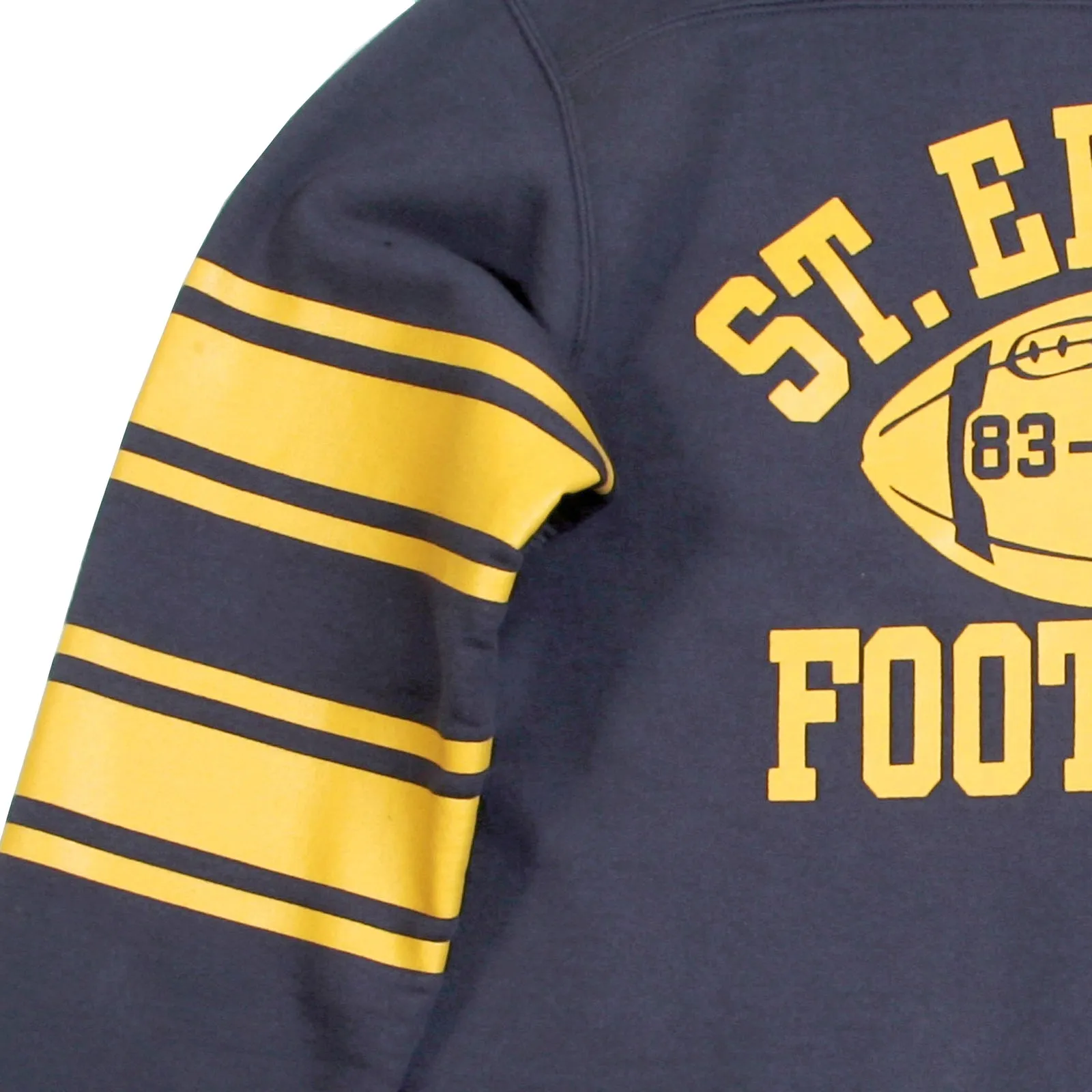 College Football Printed CH64089 Navy Crew Neck Sweatshirt CANE2845 sold by SugarCane Jeans product image thumbnail 3