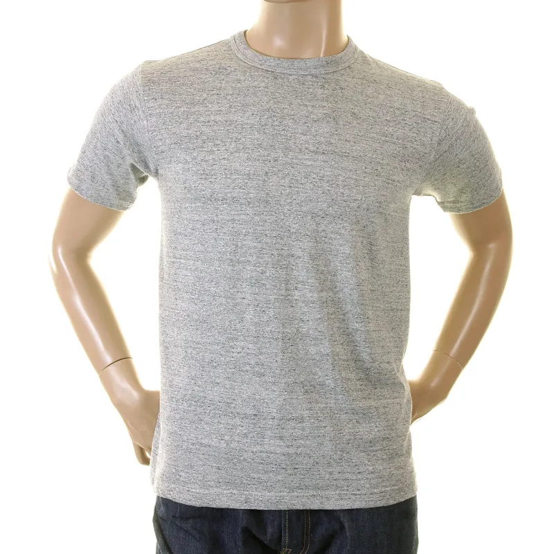 Cotton Marl Grey WV73544 Crew Neck Regular Fit Short Sleeve T Shirt CANE2023 sold by SugarCane Jeans