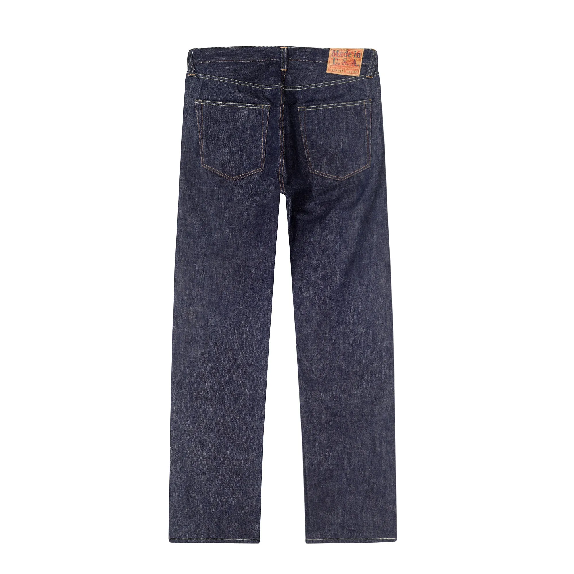 Dead Stock SC41872N Made in USA 1947 Non Wash 13oz Raw Jeans CANE10616 sold by SugarCane Jeans product image thumbnail 2