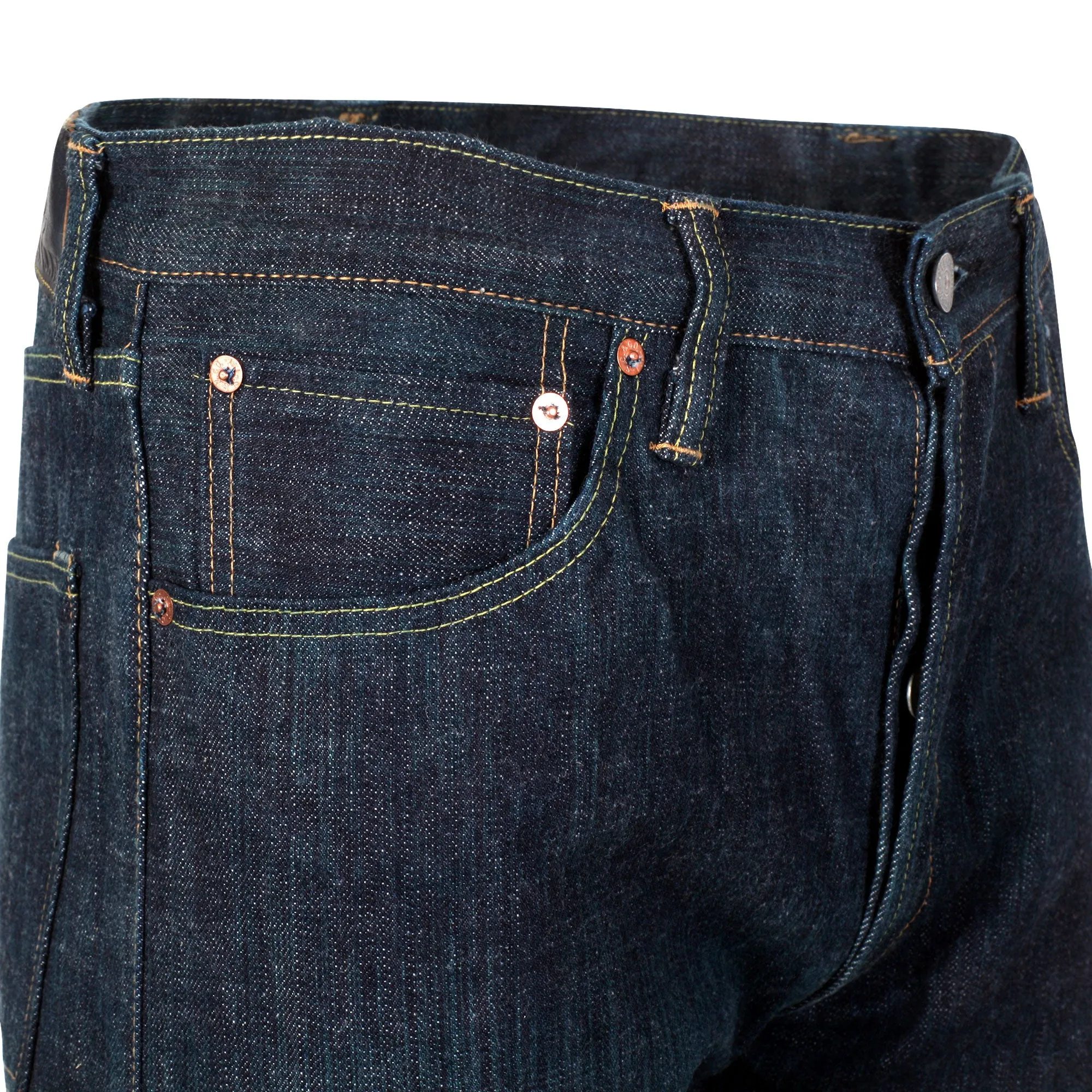 Edo Ai 55th Anniversary SC41502A Slim 14oz One Wash Jeans CANE11073 sold by SugarCane Jeans product image thumbnail 5