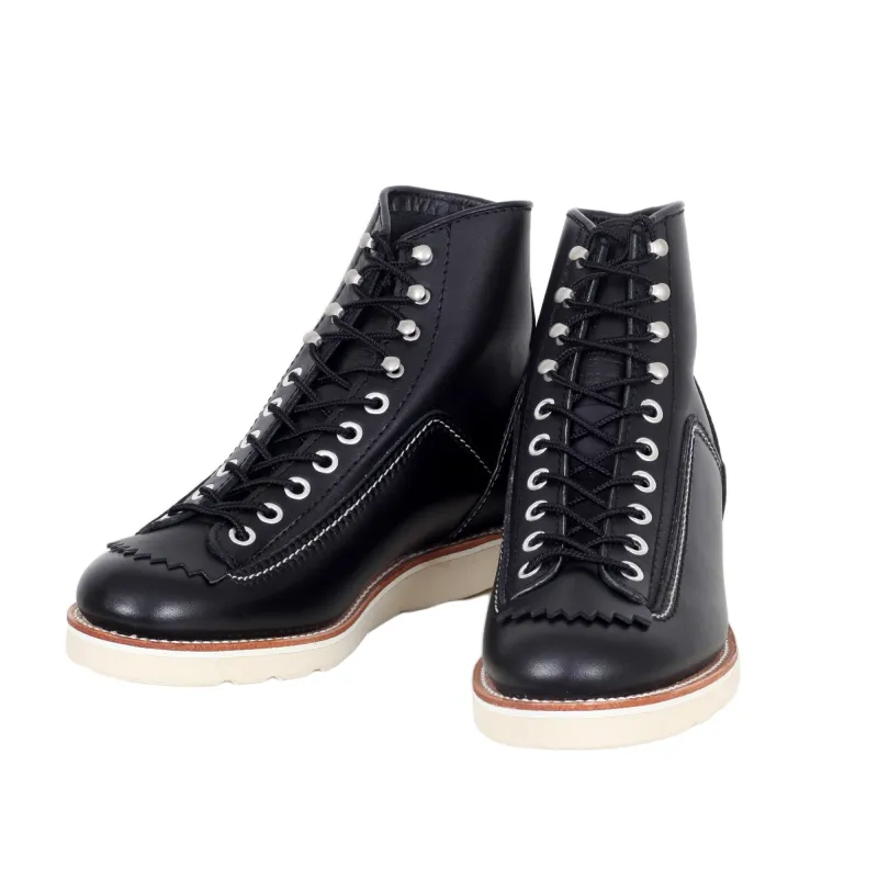 Goodyear Welted F01616 Black Cowhide Hunter Work Boots CANE9858 sold by SugarCane Jeans