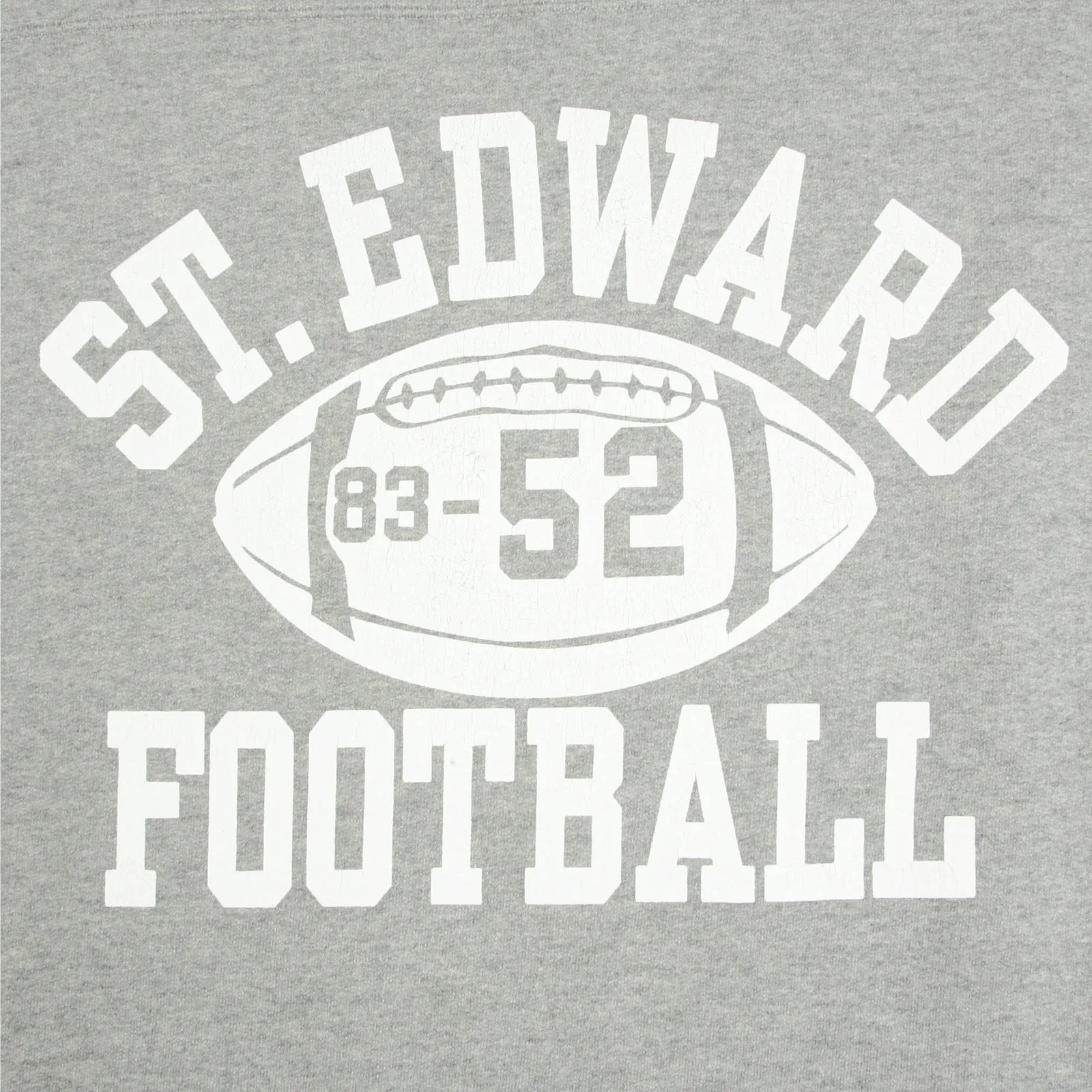 Grey Crew Neck CH64089 College Football Printed Sweatshirt CANE2841 sold by SugarCane Jeans product image thumbnail 2