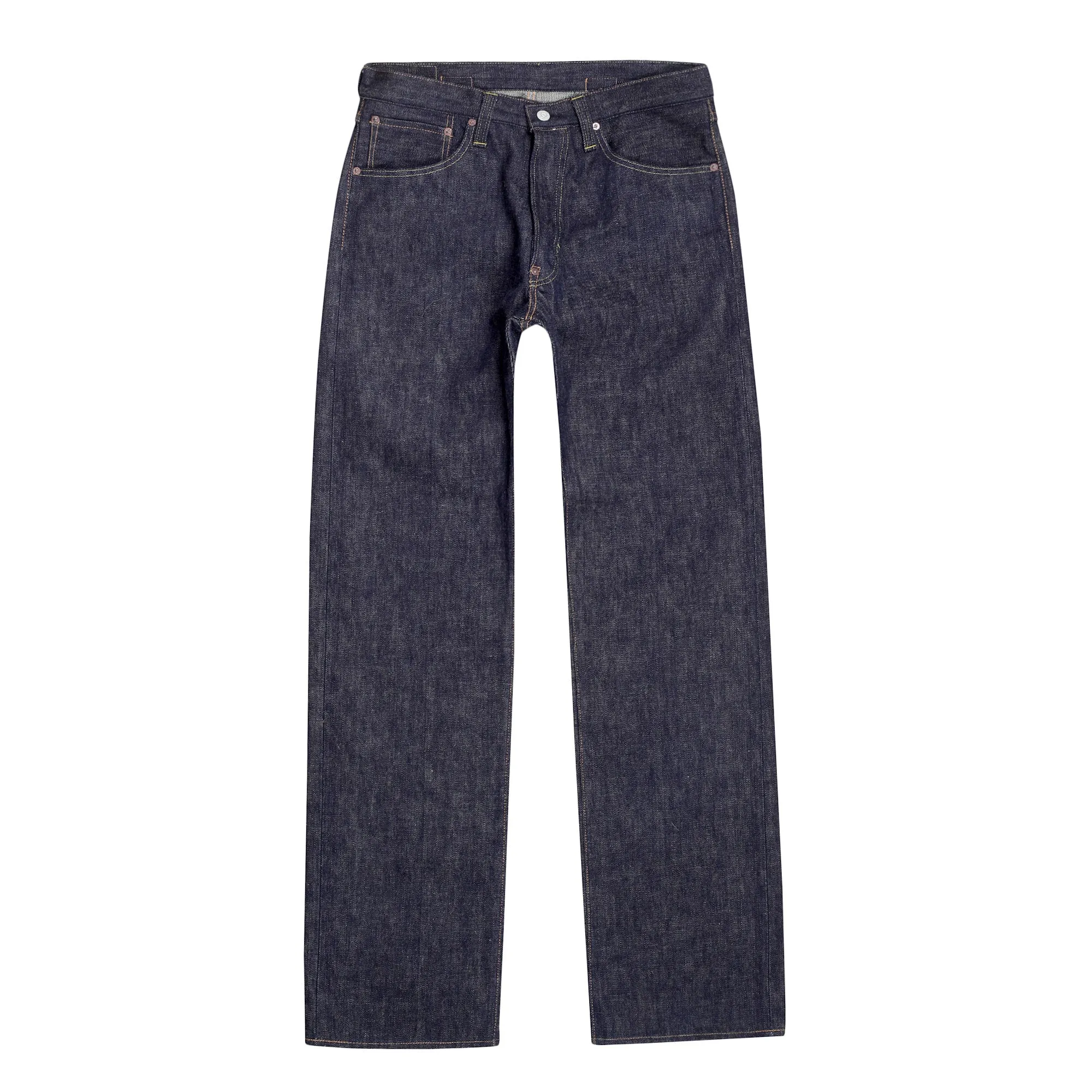 Indigo Regular Fit SC40303N Non Wash 16.25oz Raw Denim Jeans CANE7991 sold by SugarCane Jeans