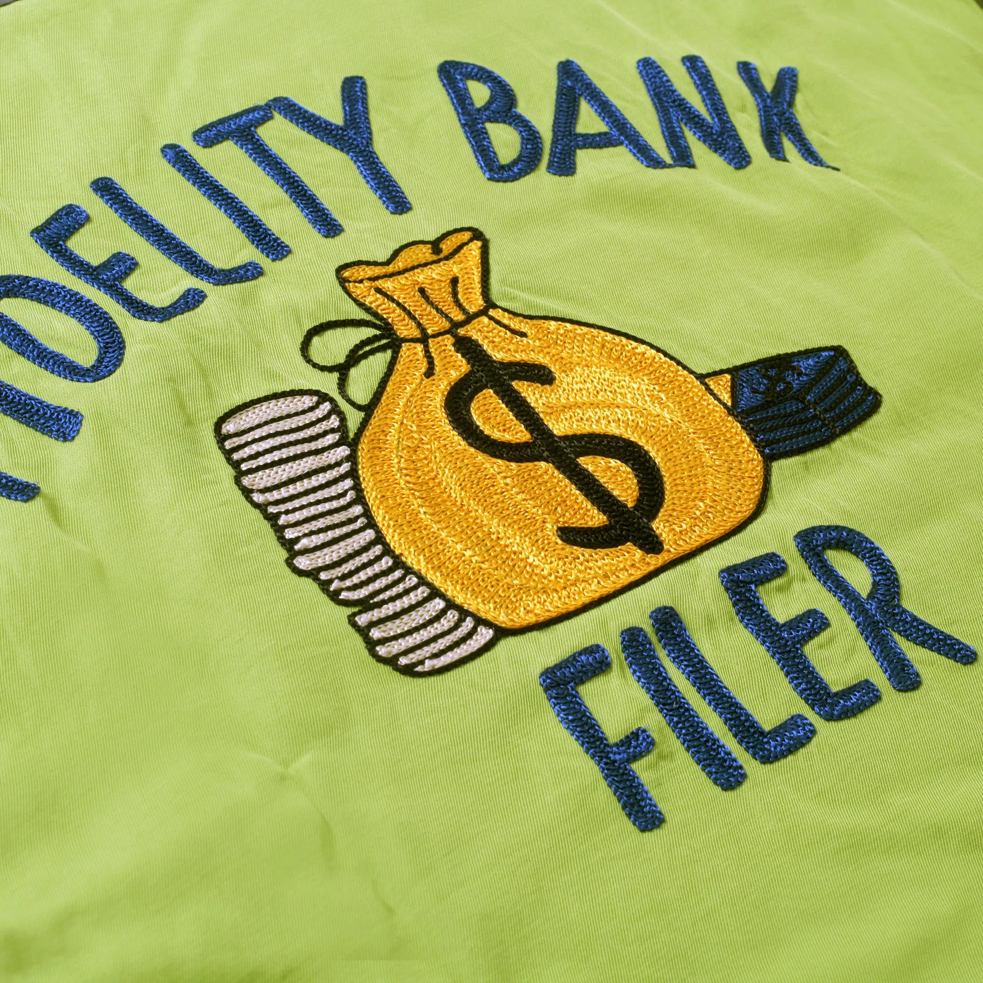 King Louie by Holiday KL38135 Light Green Bowling Shirt SURF10090 sold by SugarCane Jeans product image thumbnail 4