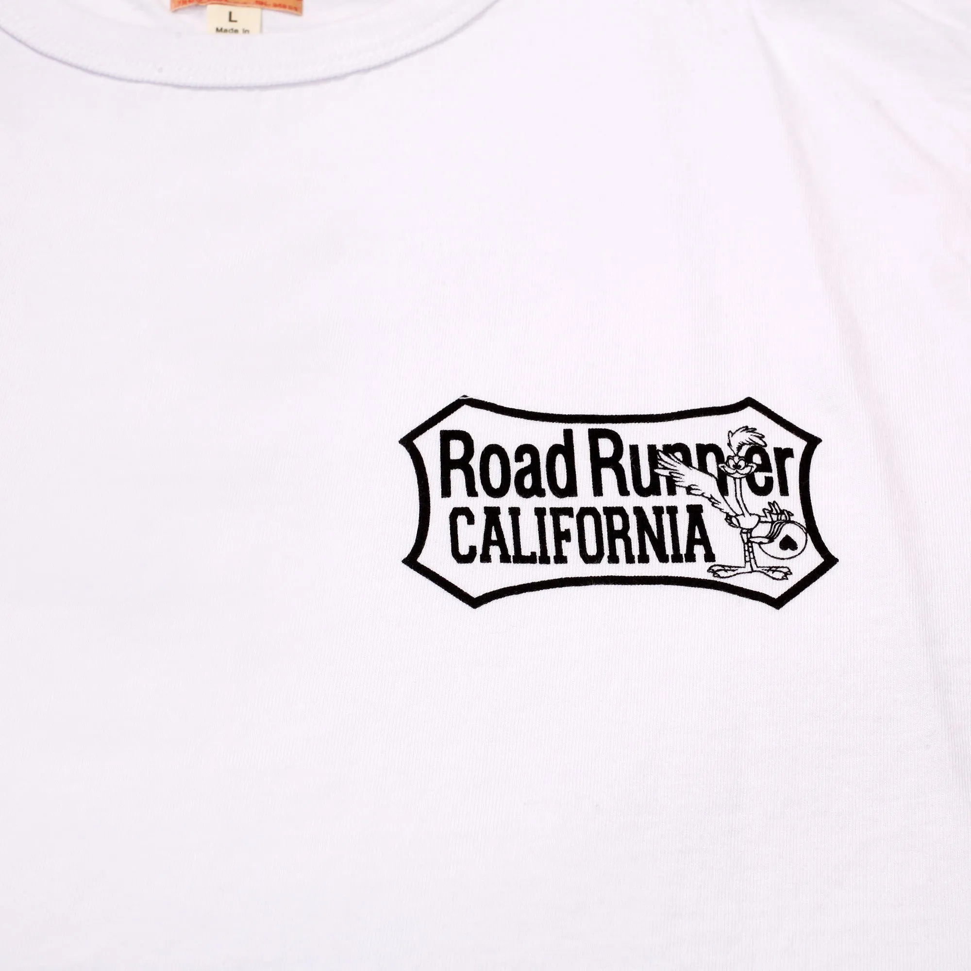 Looney Tunes Road Runner CH78502 Motor Service White T-shirt CHES11076 sold by SugarCane Jeans product image thumbnail 4