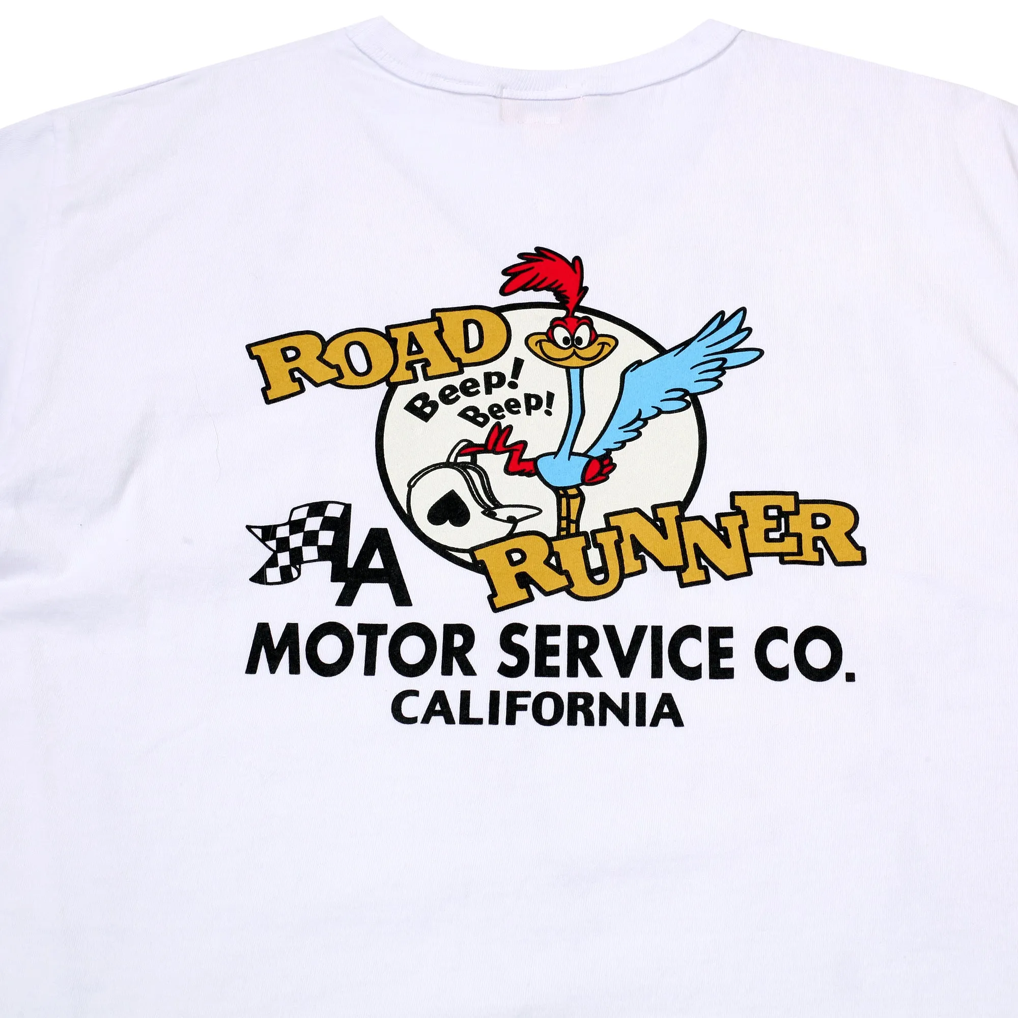 Looney Tunes Road Runner CH78502 Motor Service White T-shirt CHES11076 sold by SugarCane Jeans product image thumbnail 5