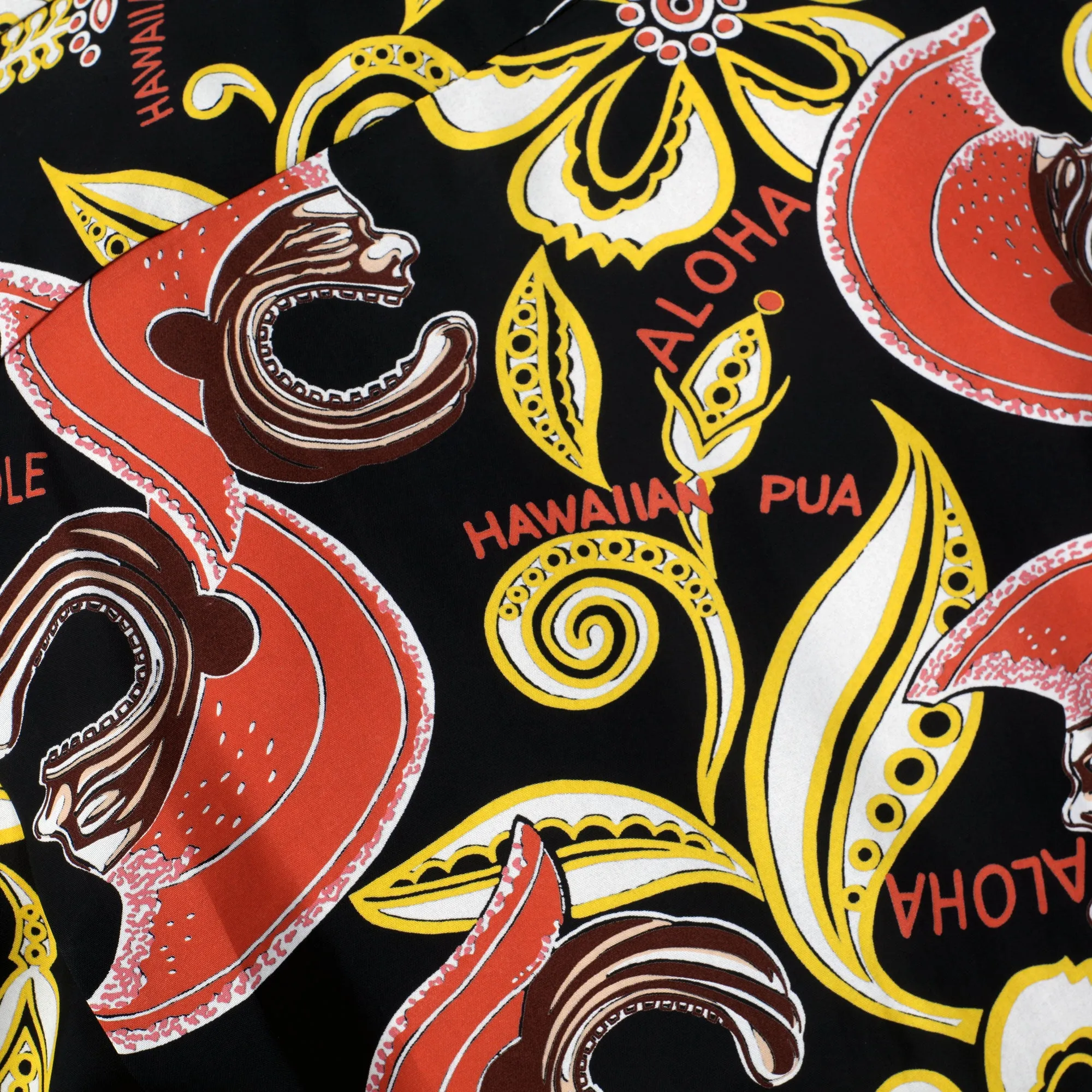 Mahiole Printed SS38333 Rayon Made Black Hawaiian Shirt SURF11097 sold by SugarCane Jeans product image thumbnail 4