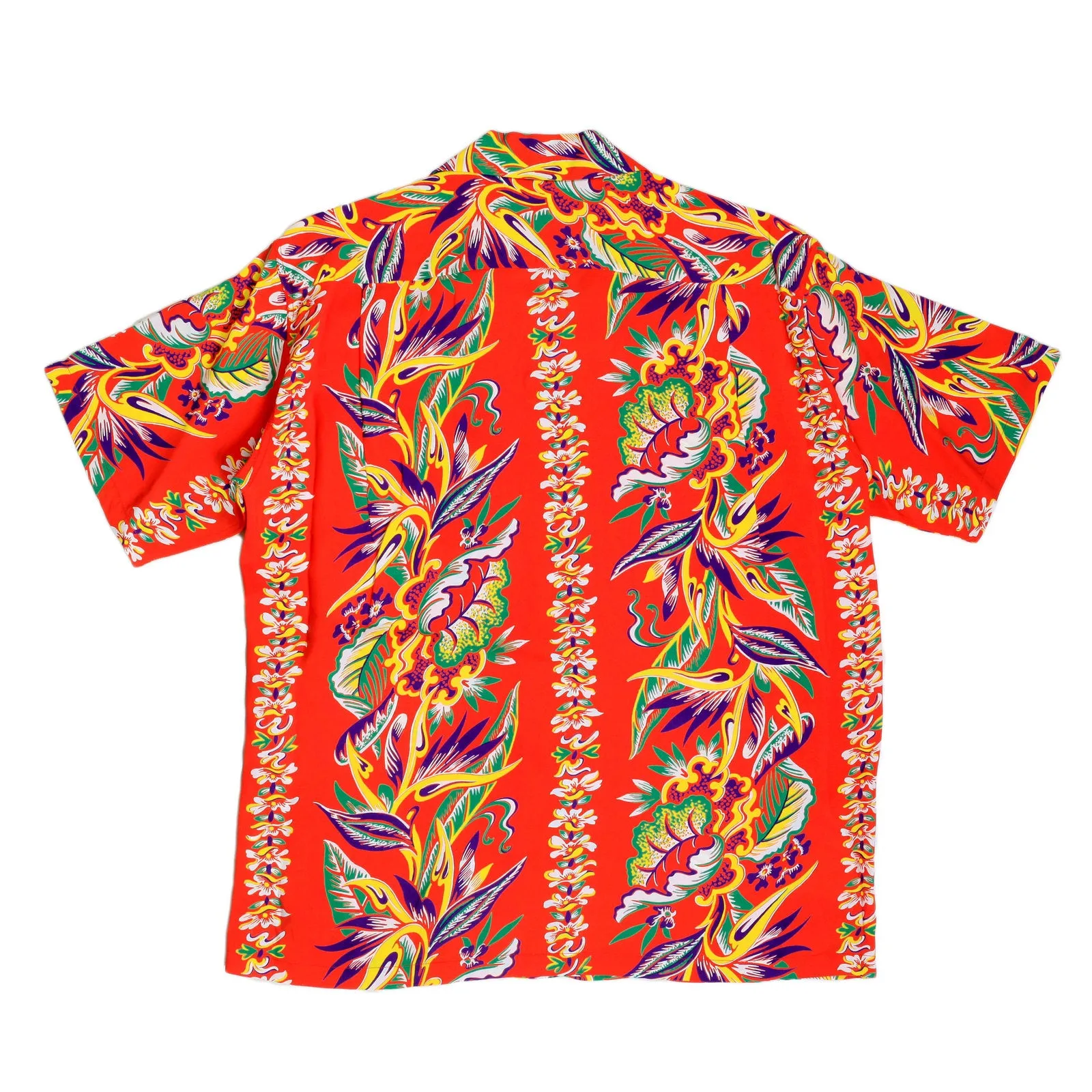 Mens Blessing of Nature Printed SS37468 Hawaiian Shirt in Red SURF7536 sold by SugarCane Jeans product image thumbnail 3