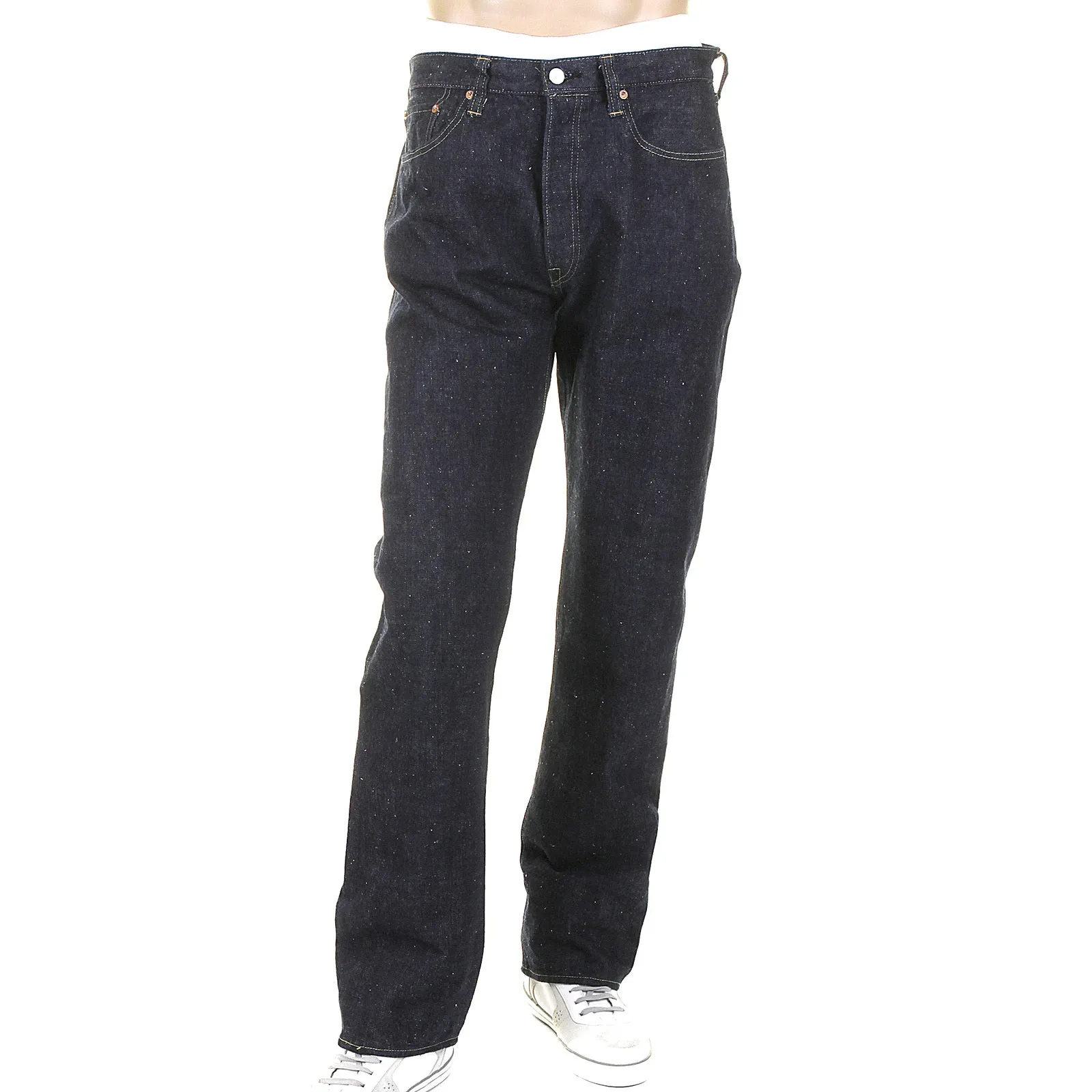 Okinawa One Wash Raw SC40301A Navy Blue Selvedge Denim Jeans CANE4068 sold by SugarCane Jeans product image thumbnail 3