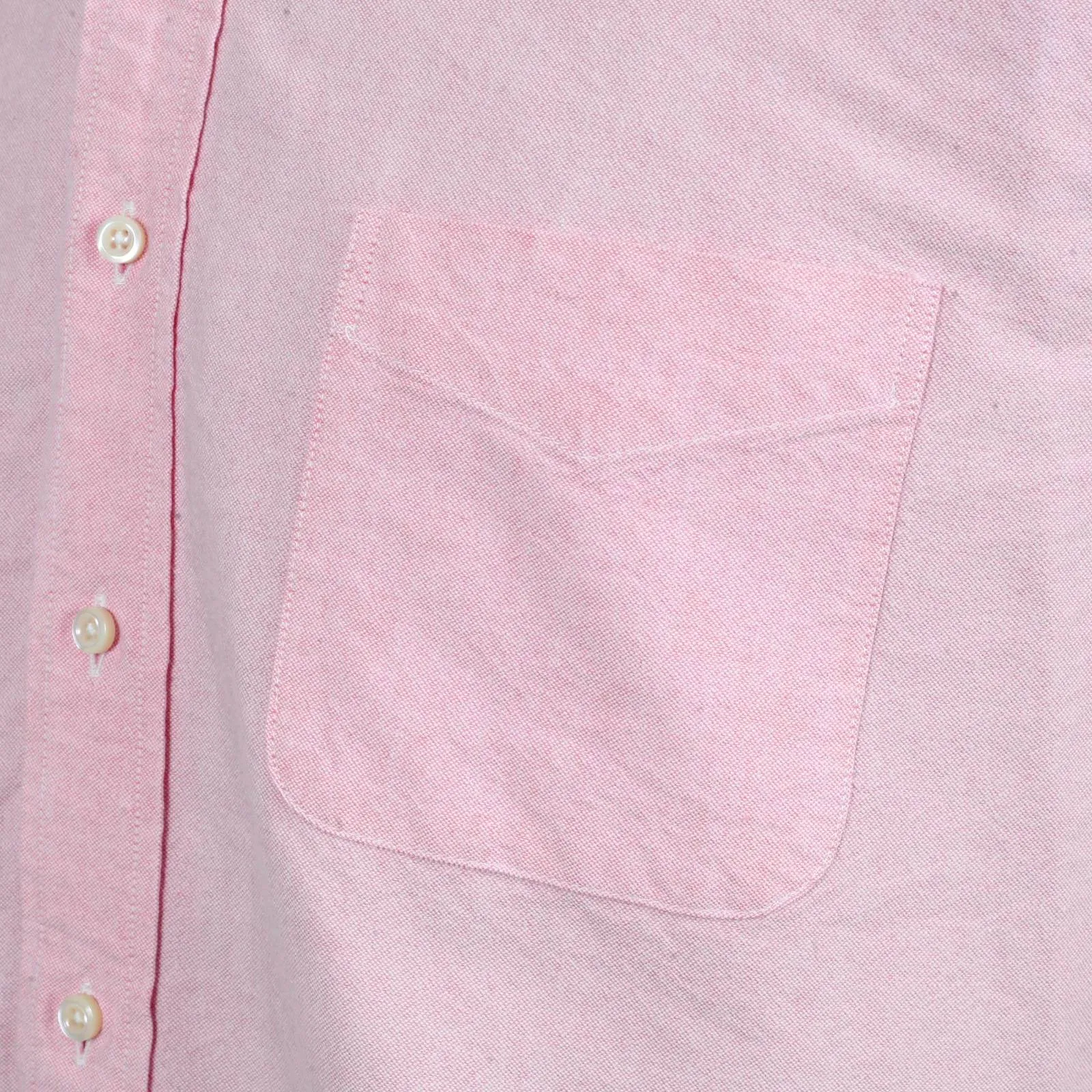 One Wash Light Cotton SC26475A Oxford Long Sleeve Pink Shirt CANE4473 sold by SugarCane Jeans product image thumbnail 5