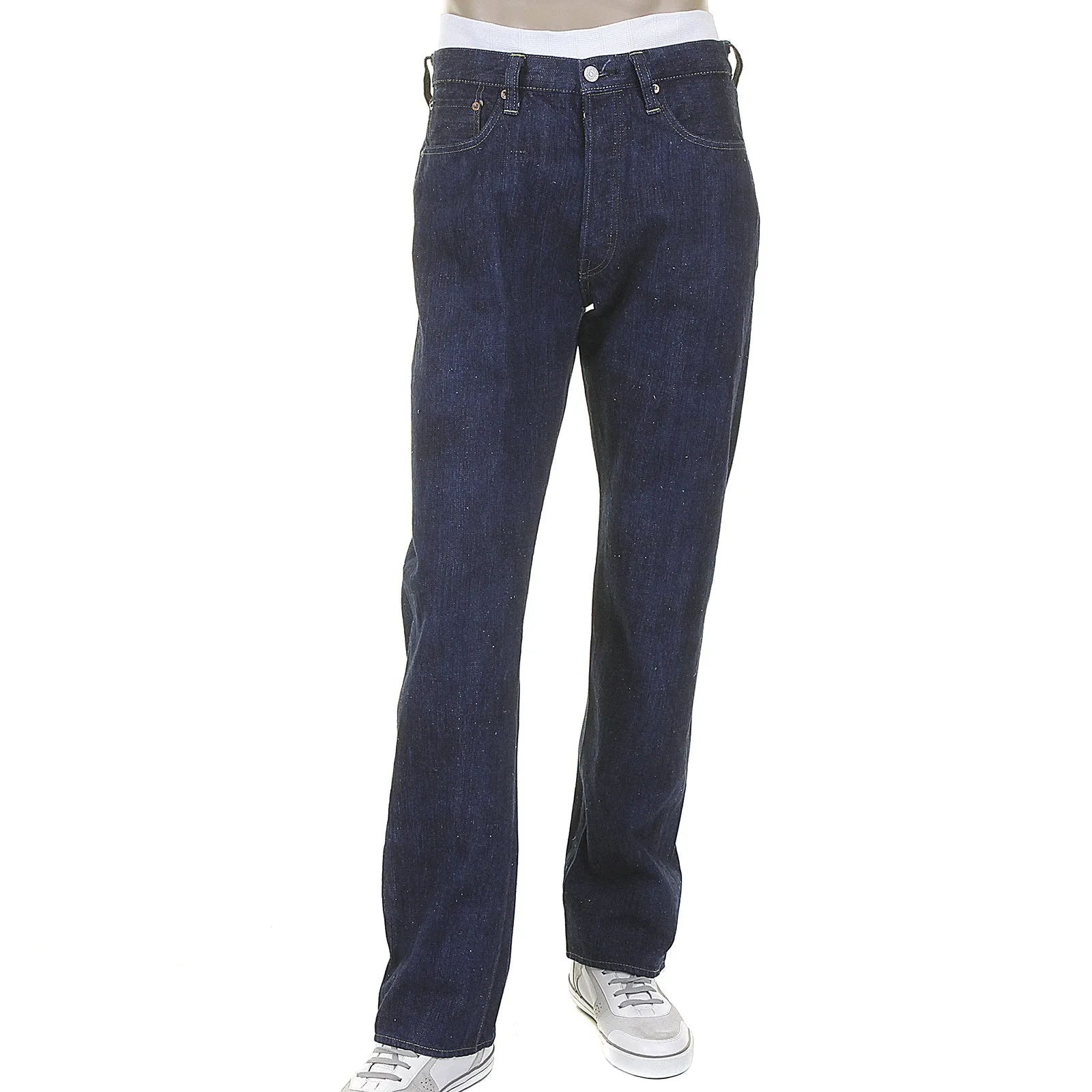 One Wash Vintage Cut SC40401A Navy Blue Selvedge Denim Jeans CANE2029 sold by SugarCane Jeans product image thumbnail 2