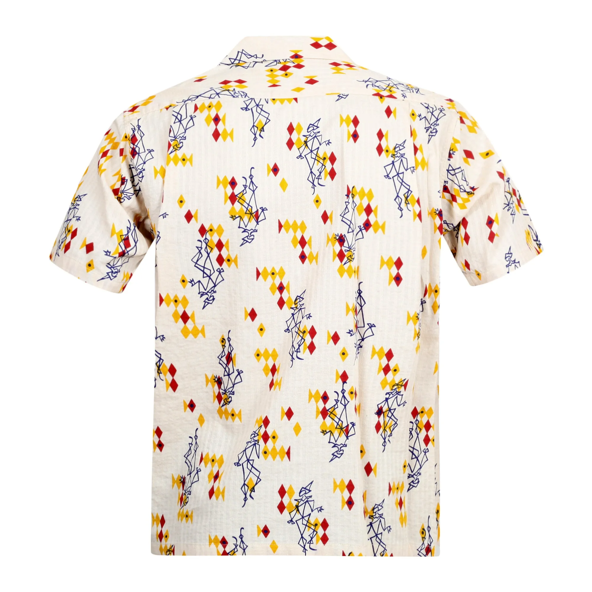 Pierrot Off White SH36951 Star of Hollywood Hawaiian Shirt SoH9371 sold by SugarCane Jeans product image thumbnail 2