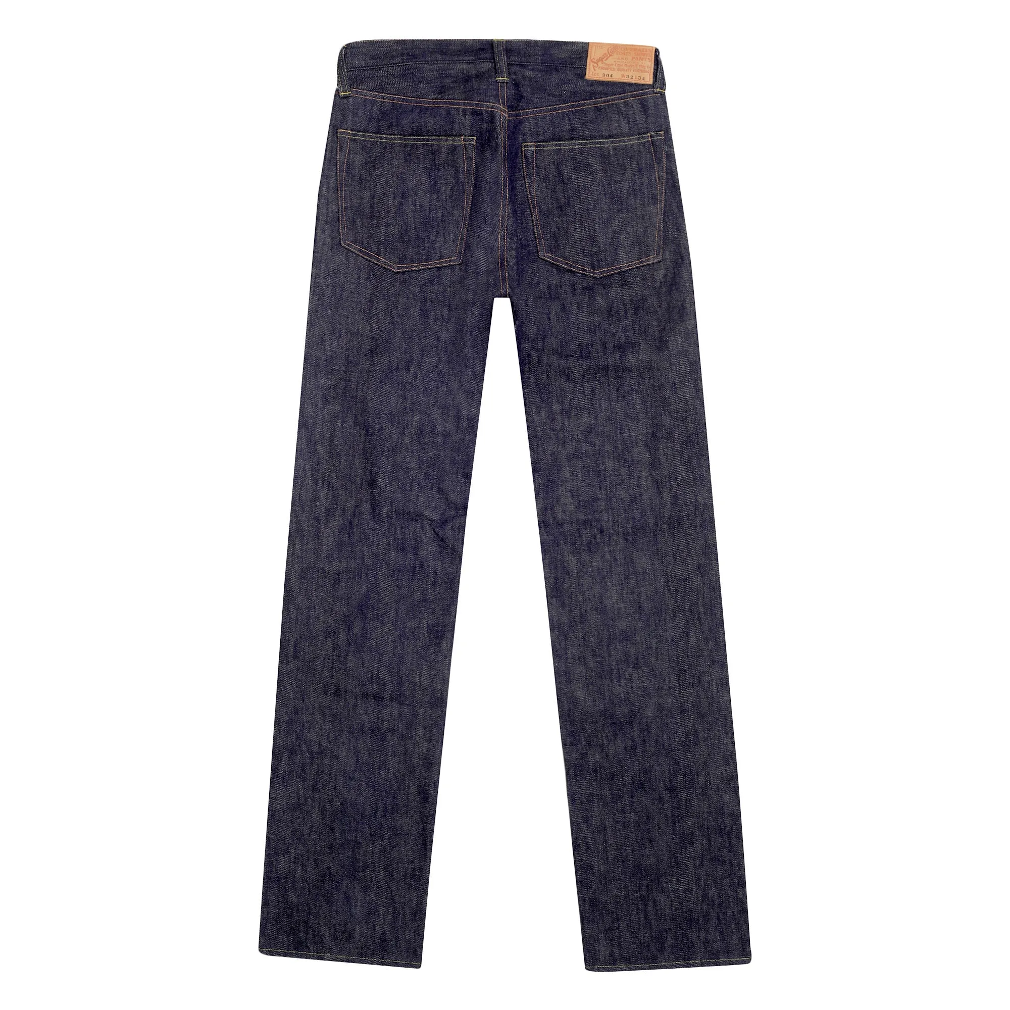 Raw SC40304N Regular Fit Non Wash 16.25oz Indigo Denim Jeans CANE8662 sold by SugarCane Jeans product image thumbnail 2