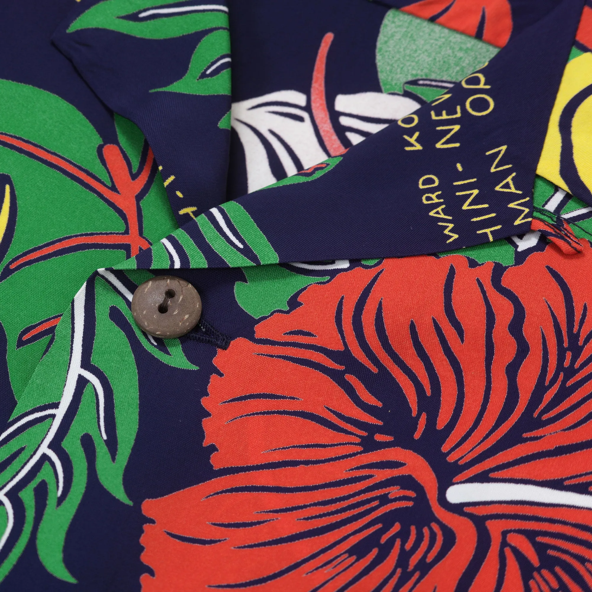 Romantic Hawaiian Nicknames SS38332 Navy Hawaiian Shirt SURF11094 sold by SugarCane Jeans product image thumbnail 4