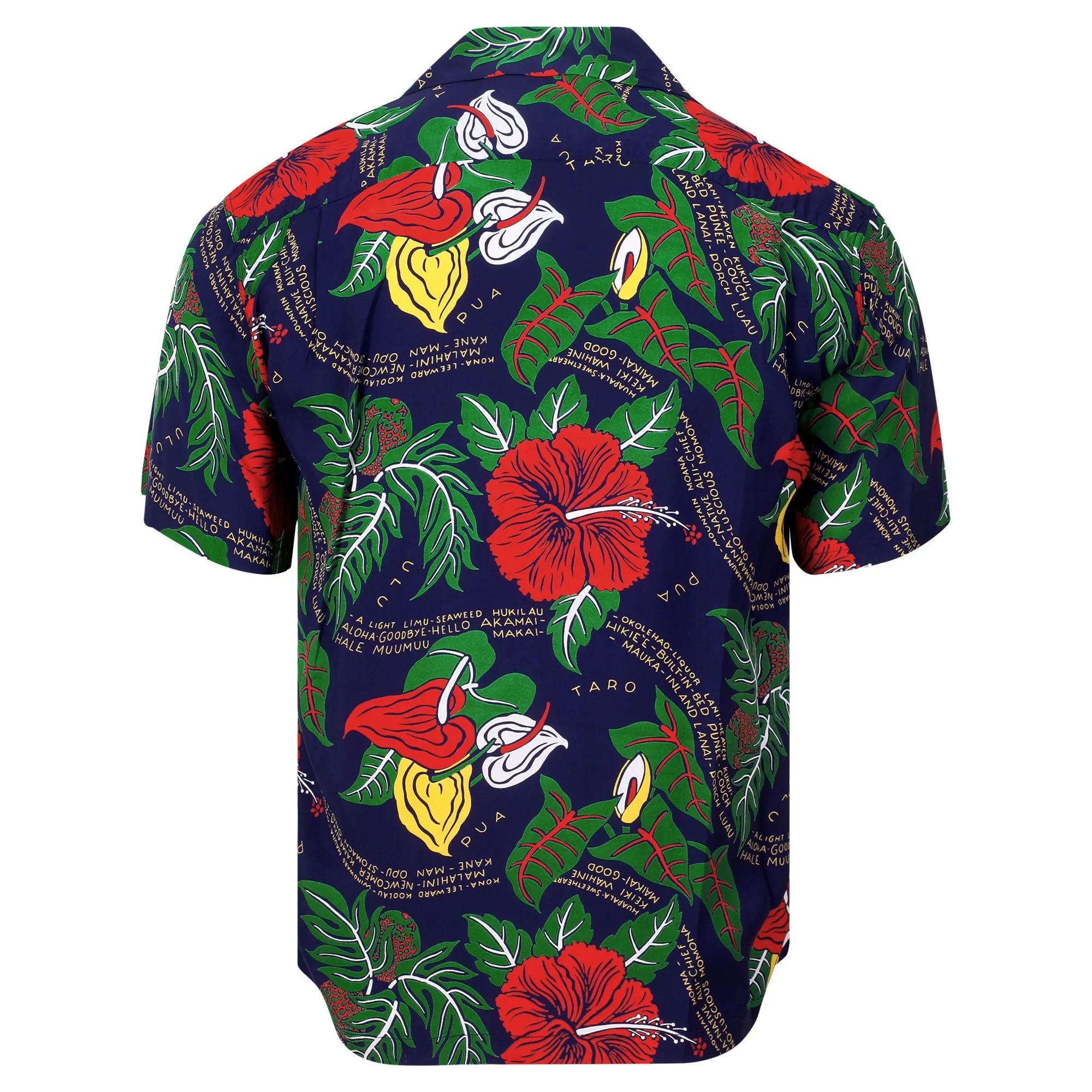 Romantic Hawaiian Nicknames SS38332 Navy Hawaiian Shirt SURF11094 sold by SugarCane Jeans product image thumbnail 2