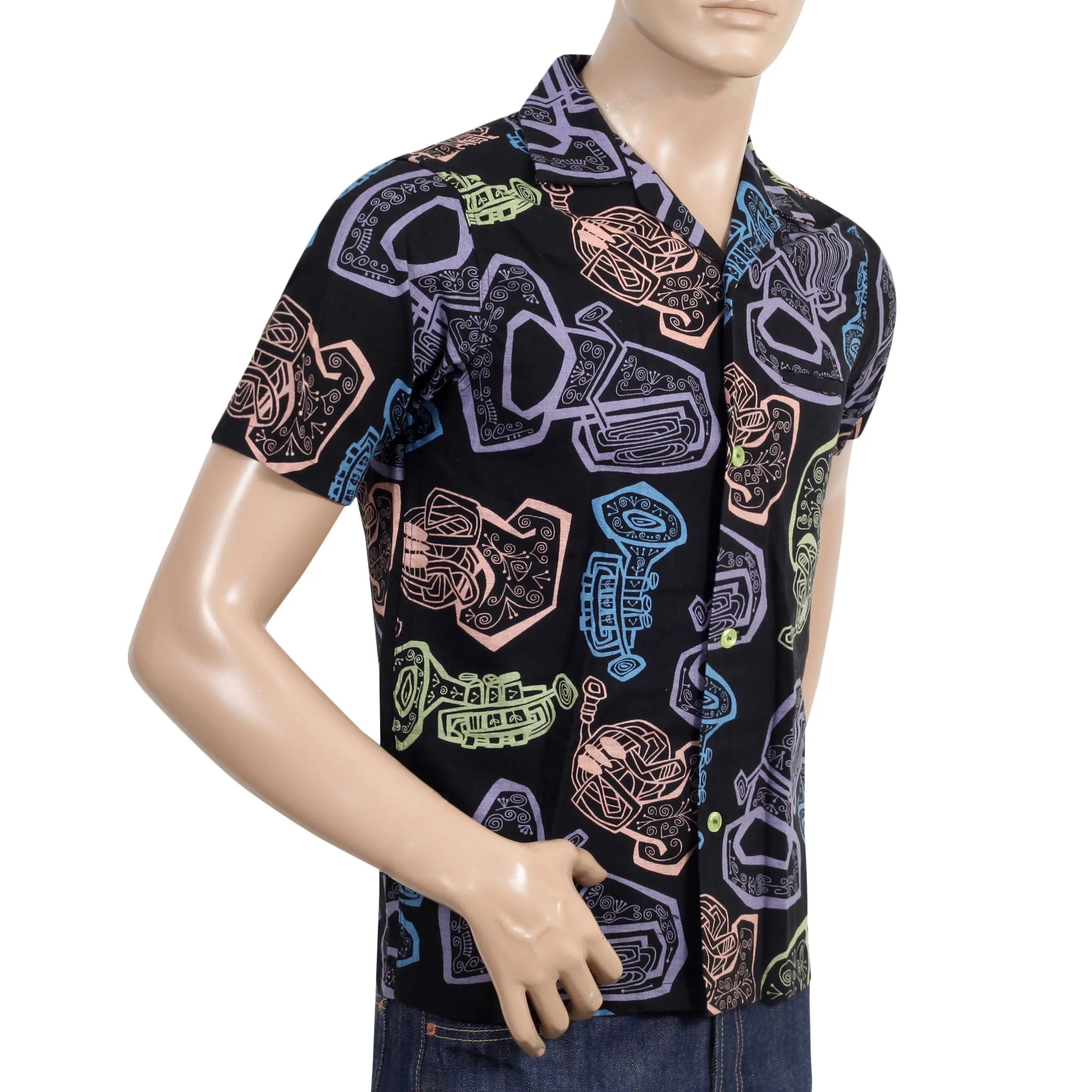SH36159 Instruments of Brass Black Shirt SoH9369 sold by SugarCane Jeans product image thumbnail 5