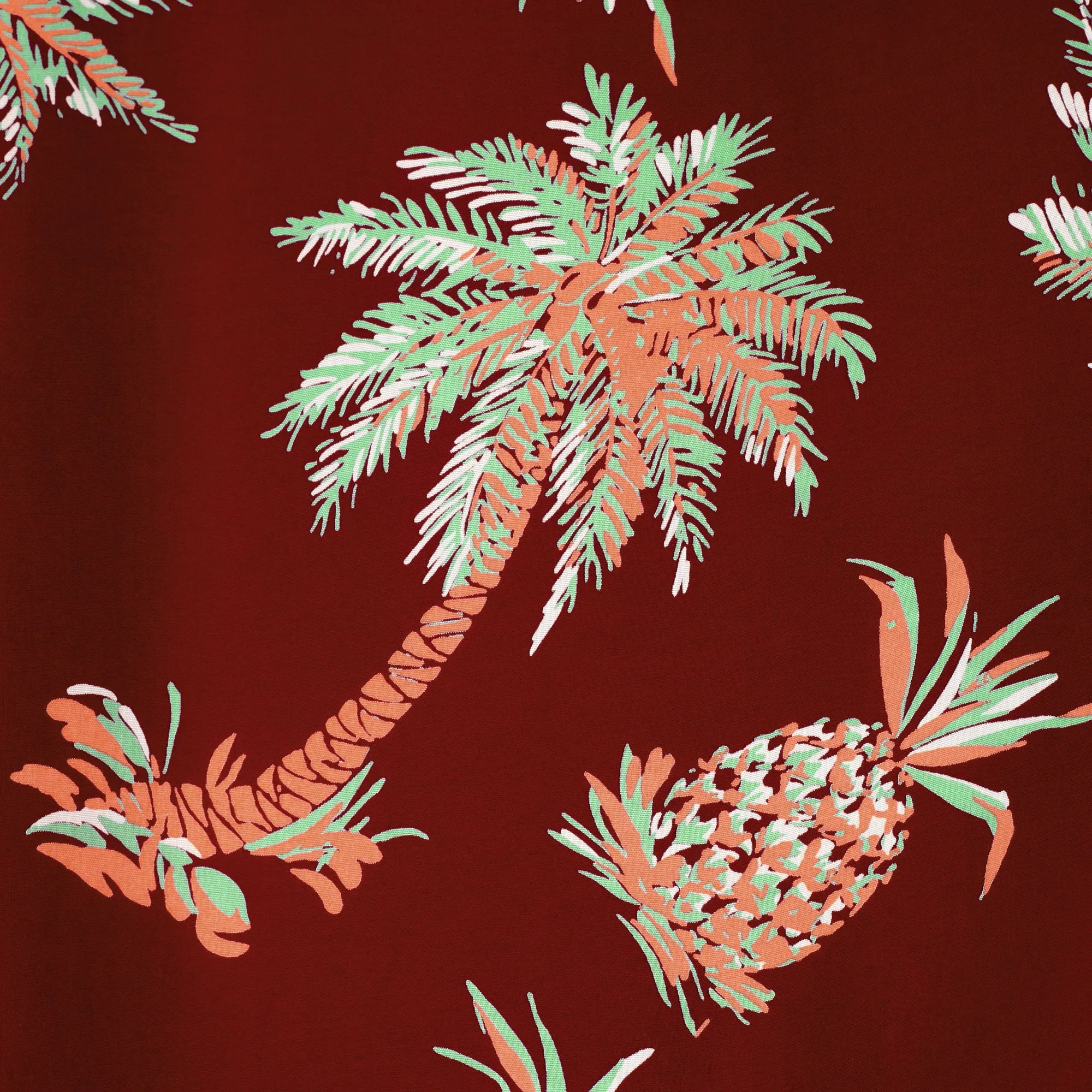 Studded Palm Tree Rayon Made SS38040 Wine Hawaiian Shirt SURF10262 sold by SugarCane Jeans product image thumbnail 4