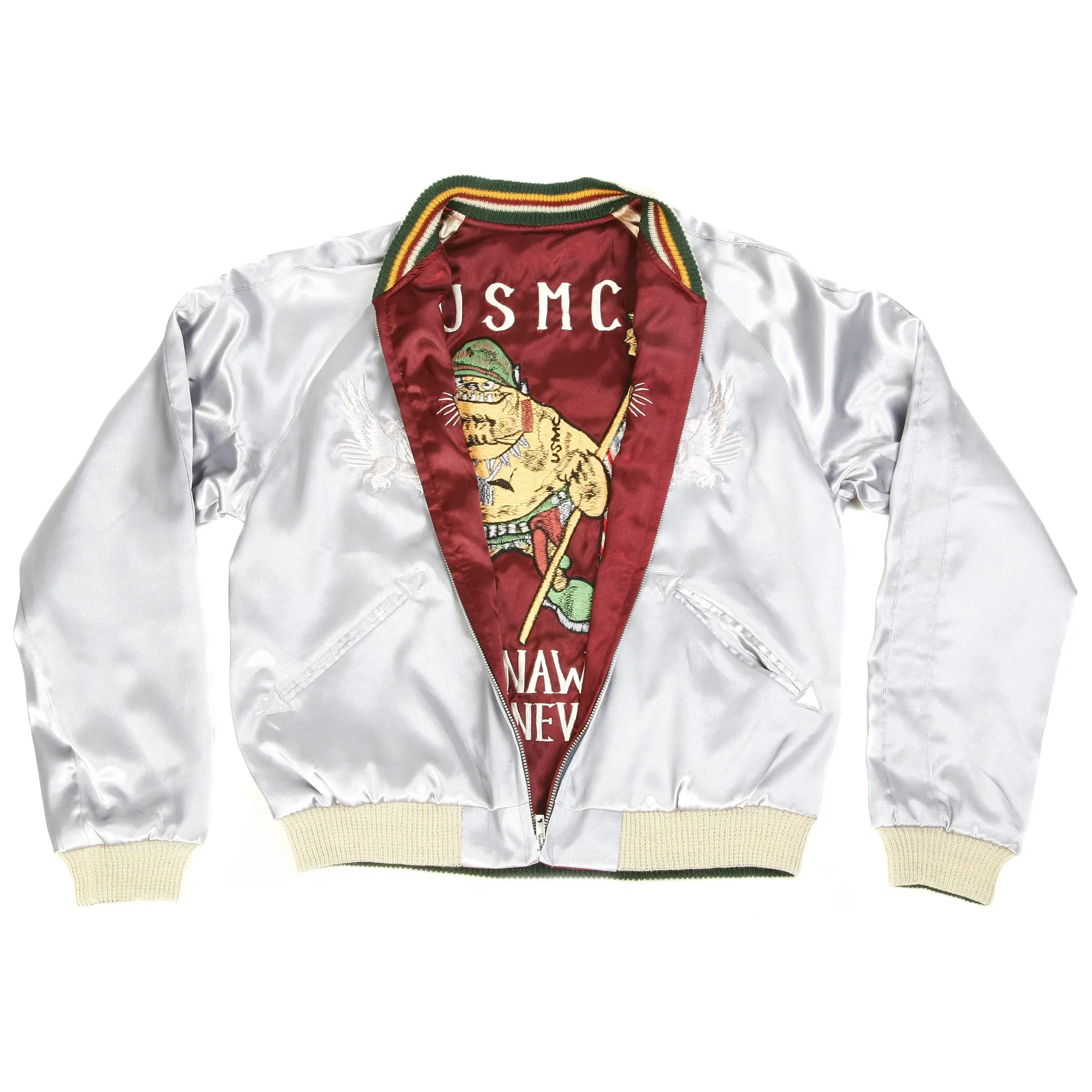 Tailor Toyo fully reversible Silver Souvenir Suka jacket TT11283 190 CANE11238A sold by SugarCane Jeans product image thumbnail 3