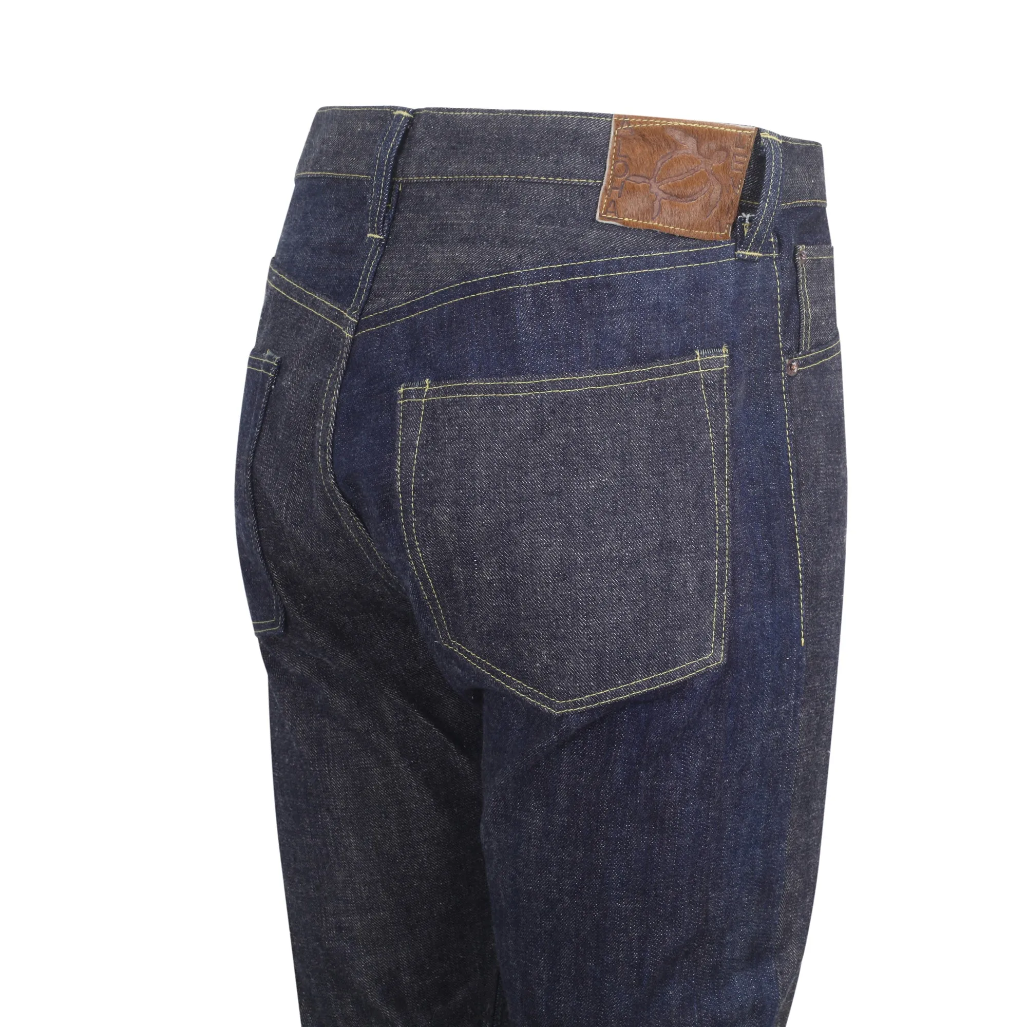 Tapered Fit 14oz Non Wash SC41701N Okinawa and Hawaii Jeans CANE10075 sold by SugarCane Jeans product image thumbnail 5