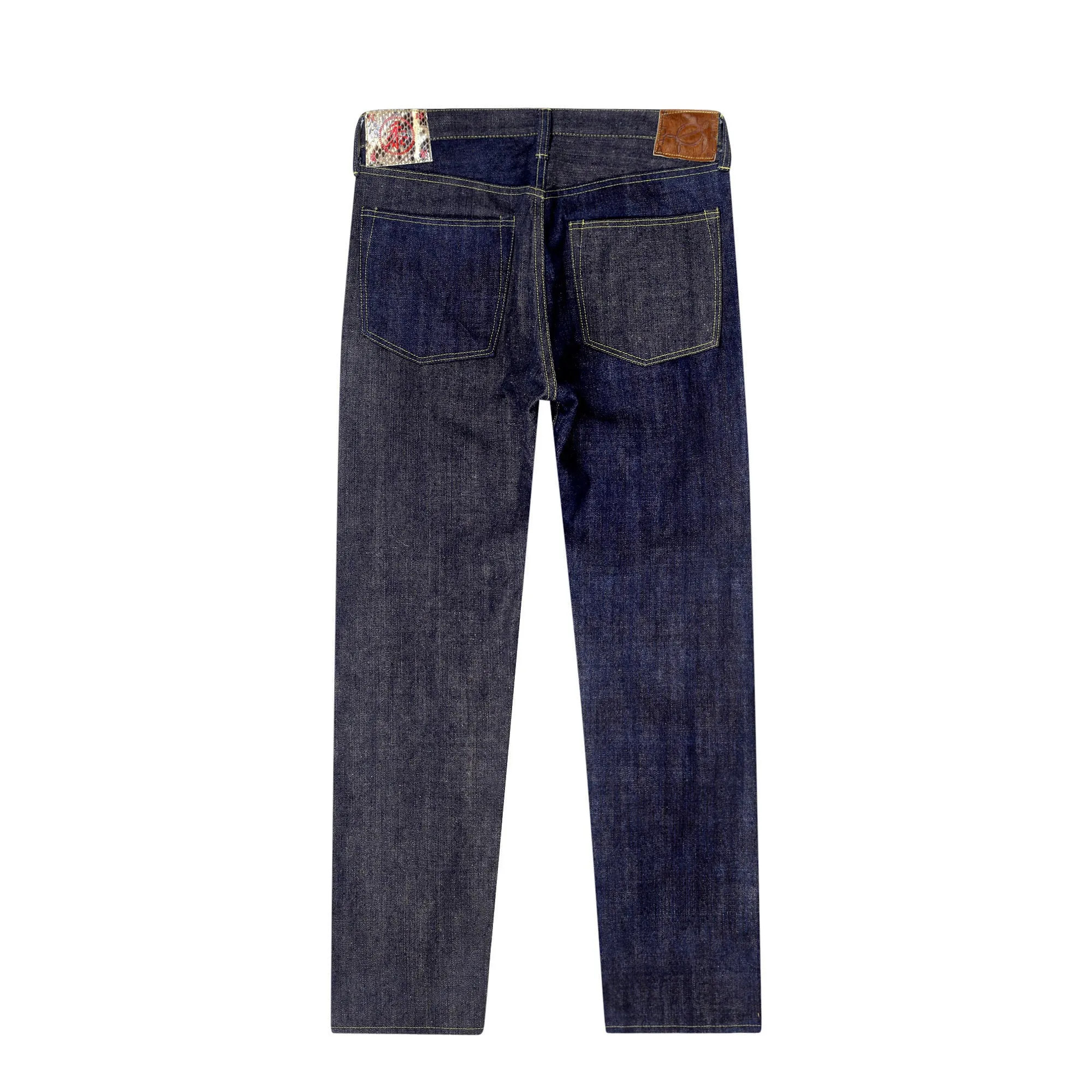 Tapered Fit 14oz Non Wash SC41701N Okinawa and Hawaii Jeans CANE10075 sold by SugarCane Jeans product image thumbnail 2