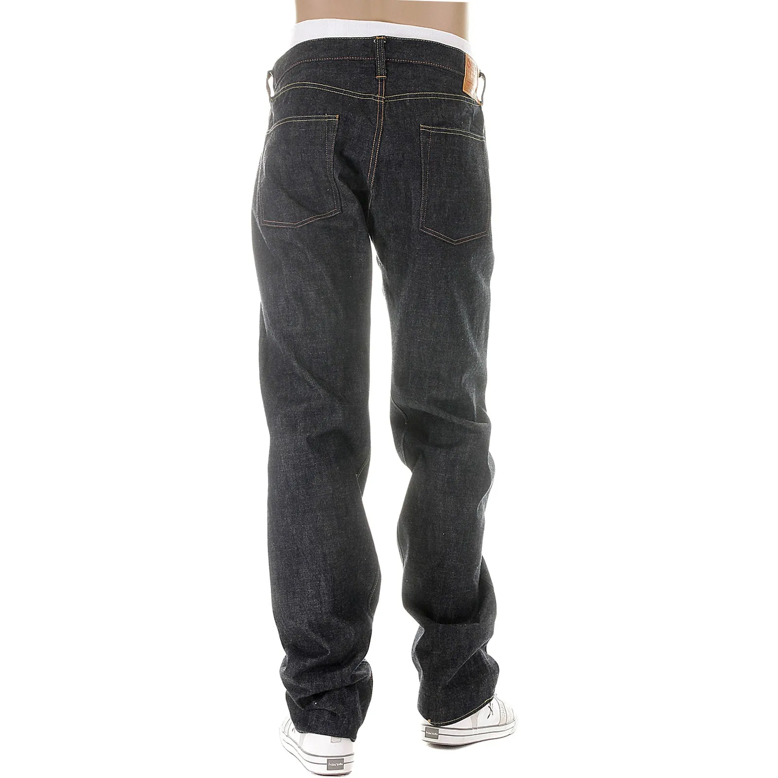 Vintage Cut 12 Ounce Non Wash SC42009N Selvedge Denim Jeans CANE4220 sold by SugarCane Jeans product image thumbnail 4