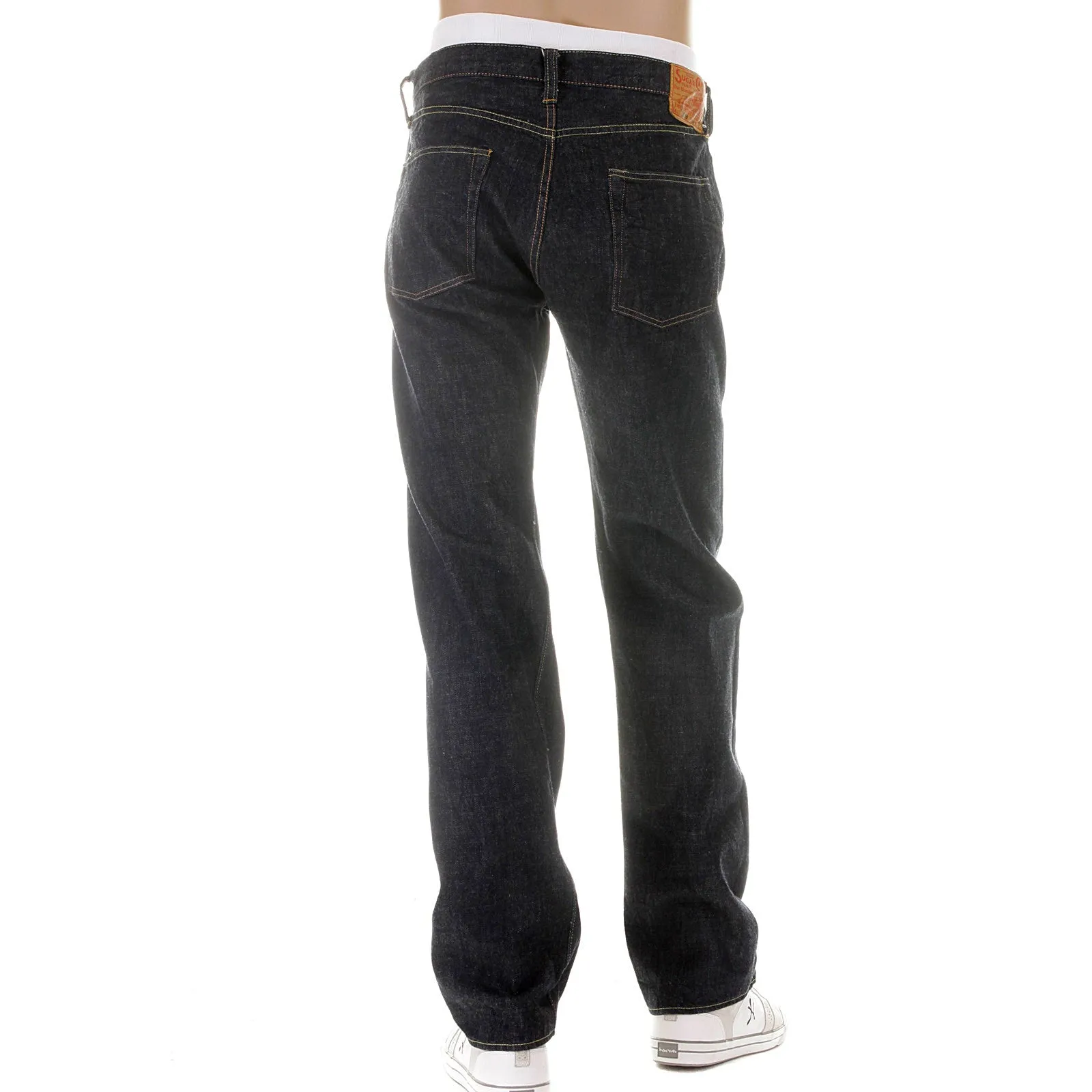 Vintage Cut 12 Ounce One Wash SC42009A Selvedge Denim Jeans CANE4225 sold by SugarCane Jeans product image thumbnail 4